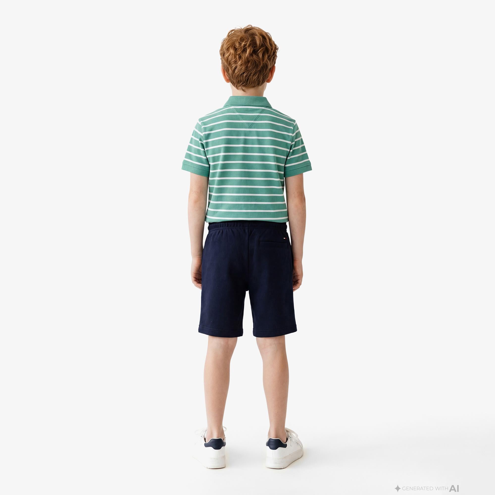 Tommy Hilfiger Graphic Çocuk Lacivert Şort