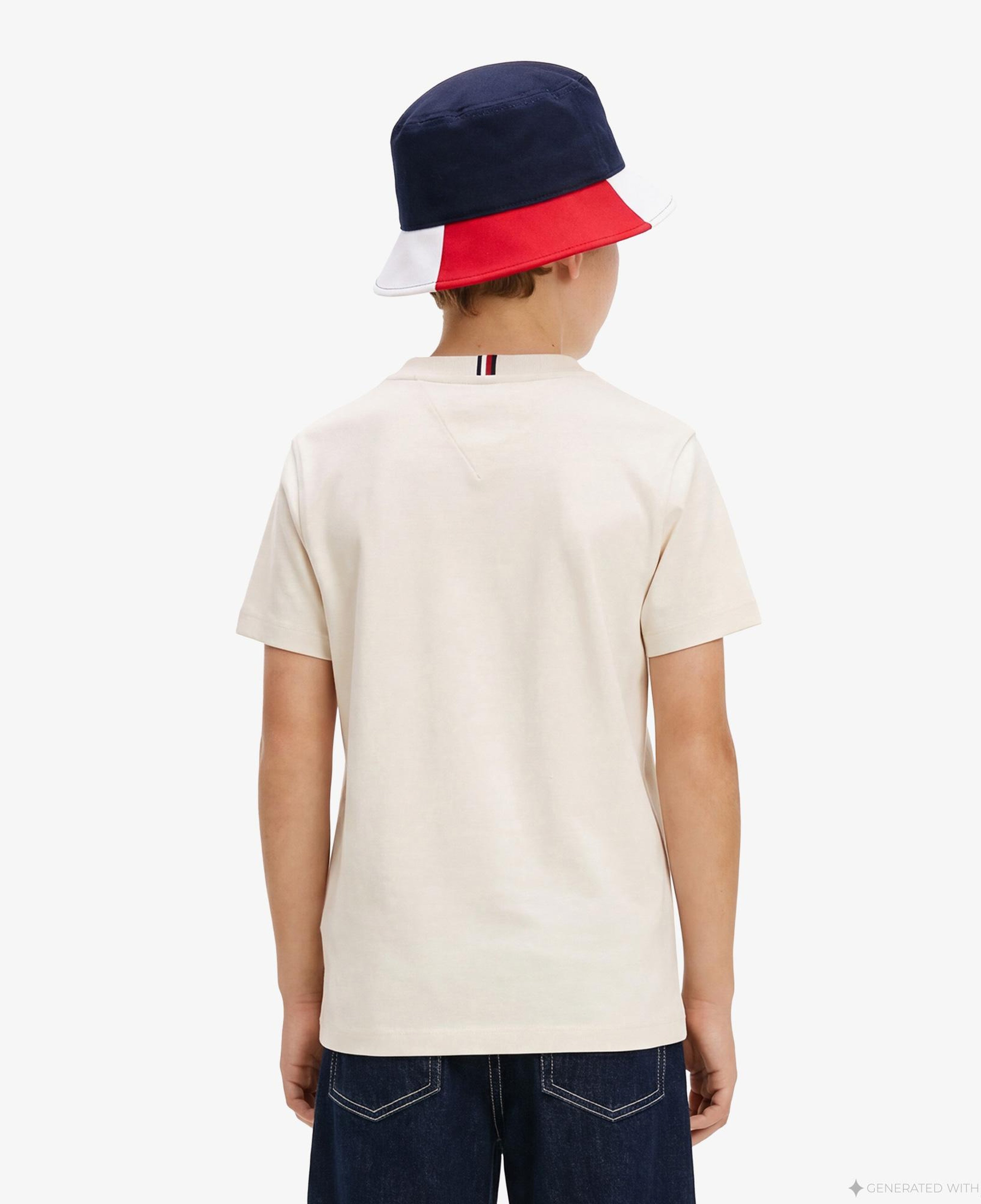 Tommy Hilfiger Icons Çocuk Beyaz T-Shirt