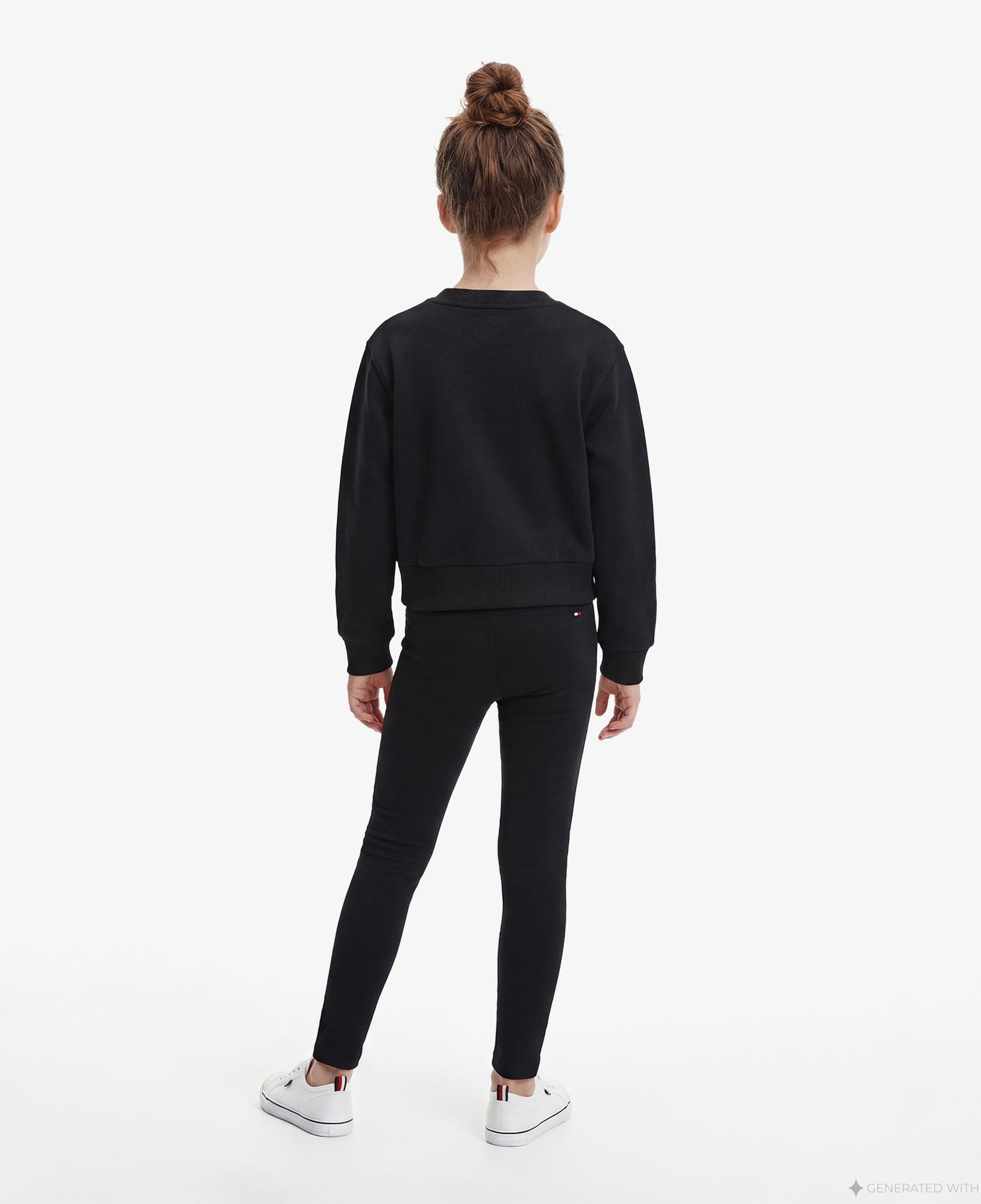 Tommy Hilfiger Essentials Çocuk Siyah Eşofman Takımı