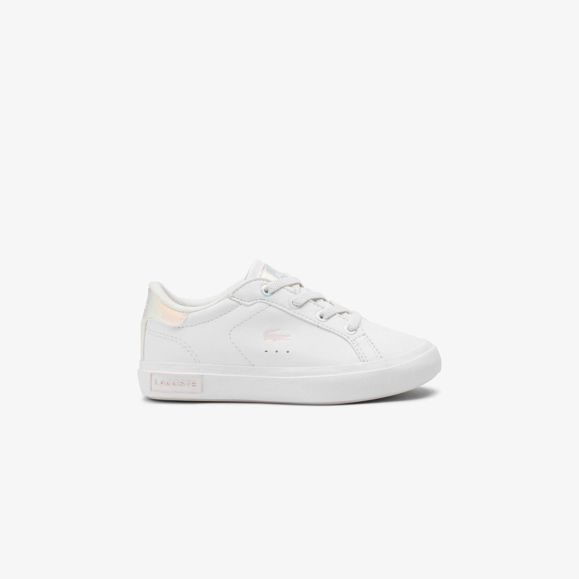 Lacoste Powercourt Çocuk Beyaz Sneaker