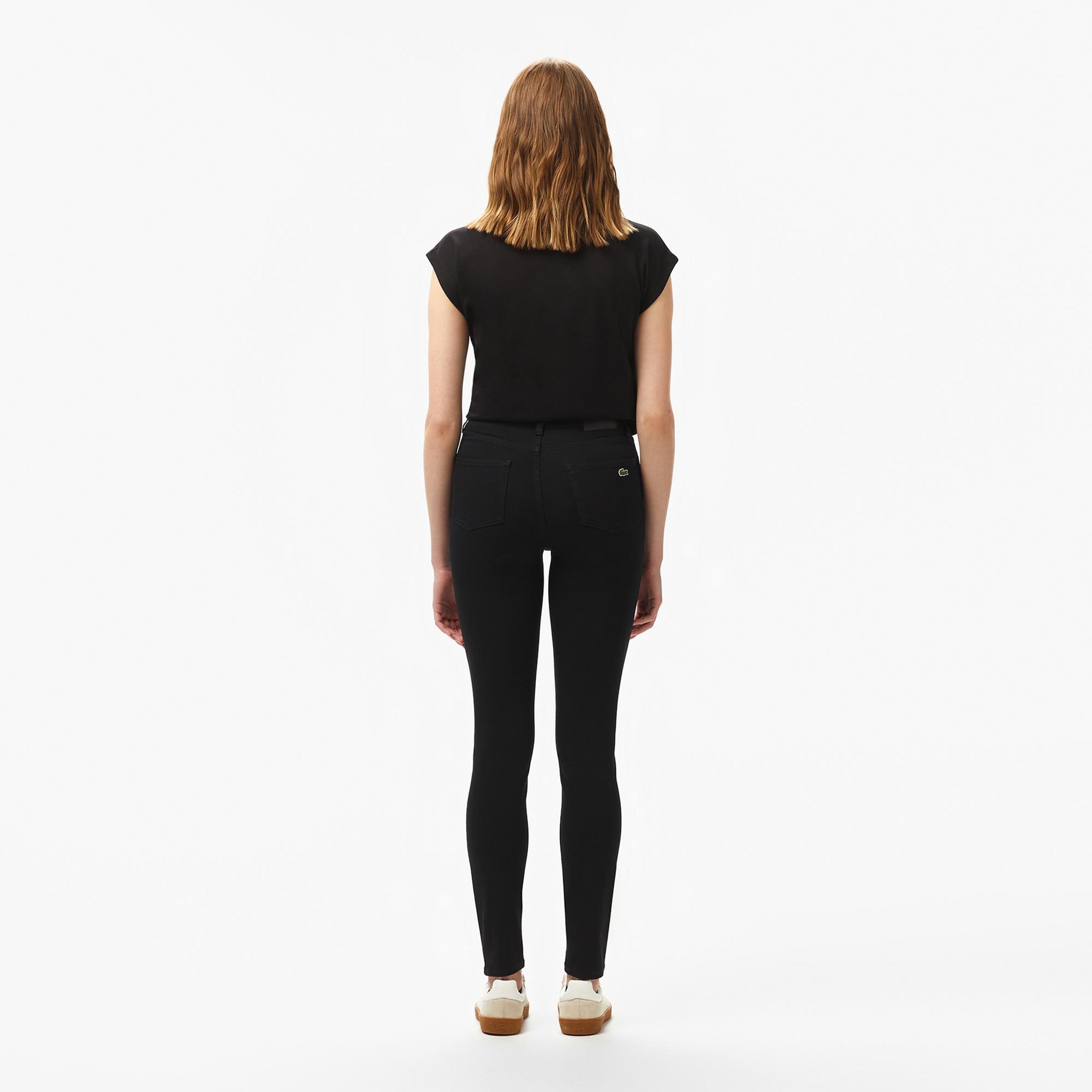 Kadın Skinny Fit Siyah Jean Pantolon