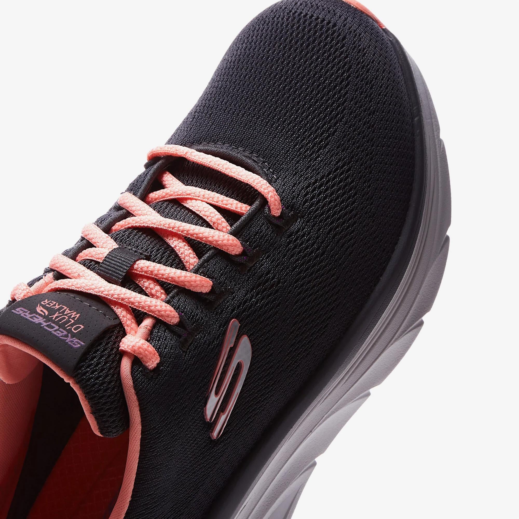 Skechers D'Lux Walker Kadın Gri Spor Ayakkabı
