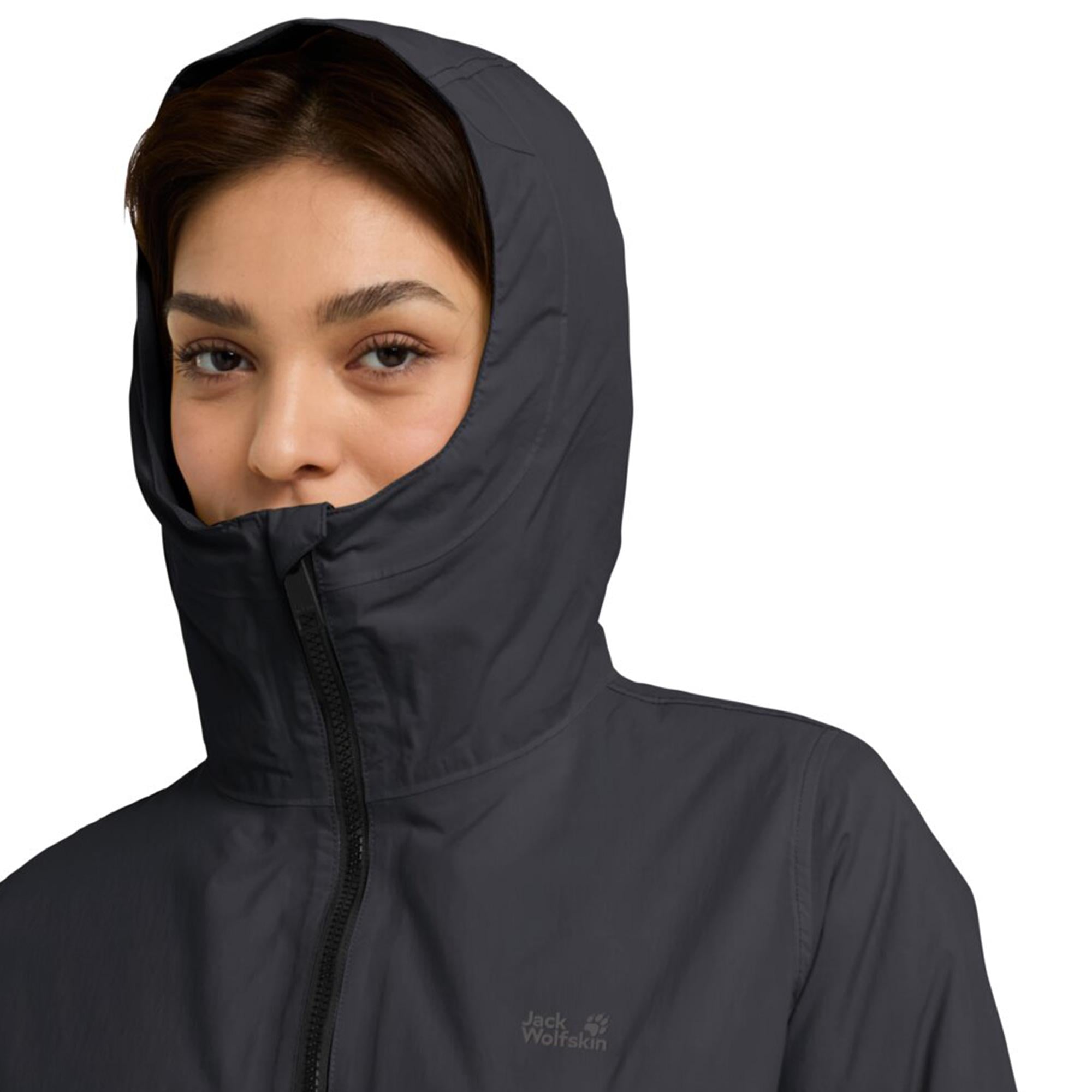 Jack Wolfskin Pamir Kadın Siyah Ceket