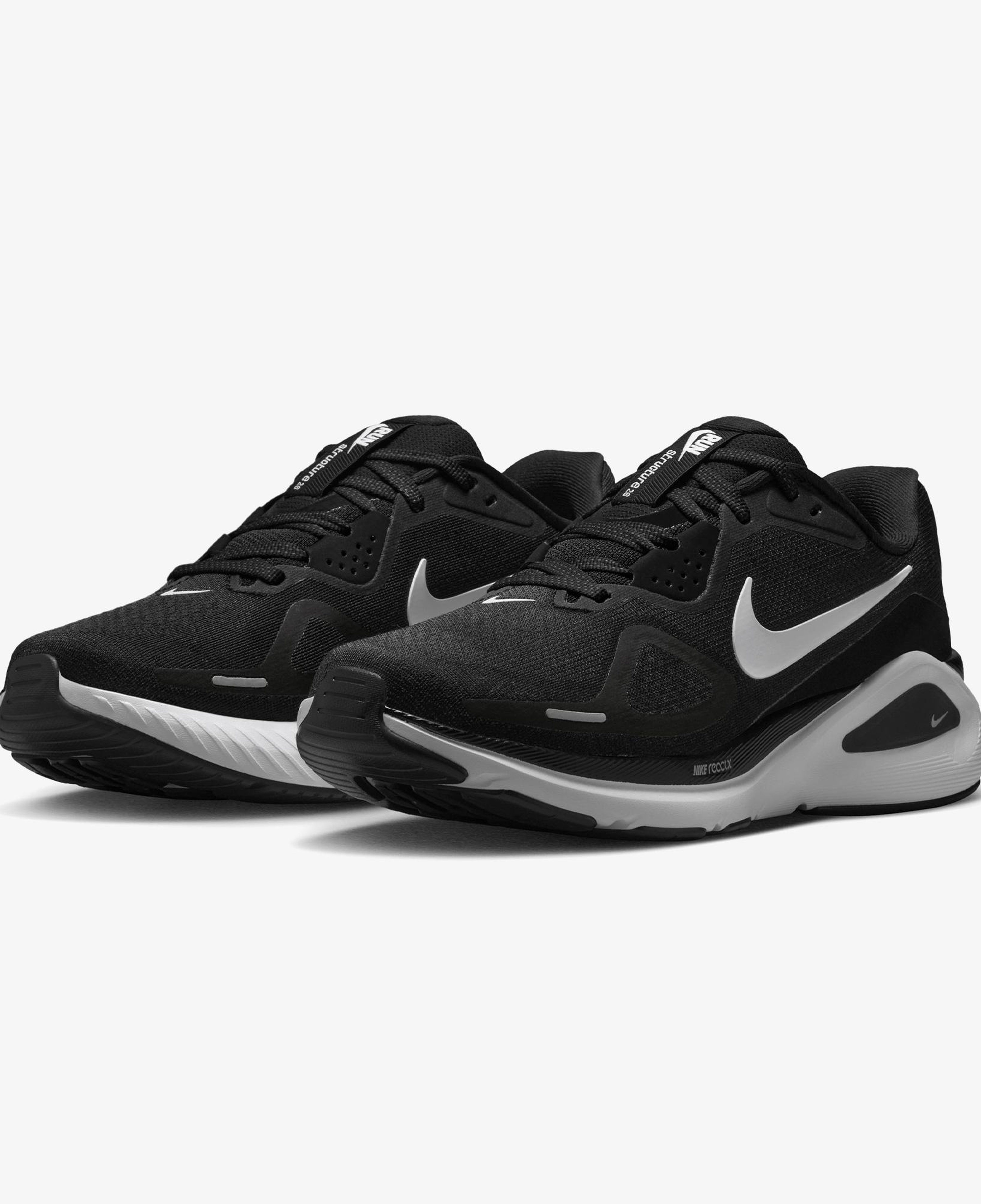 Nike Structure 26 Unisex Siyah Koşu Ayakkabısı