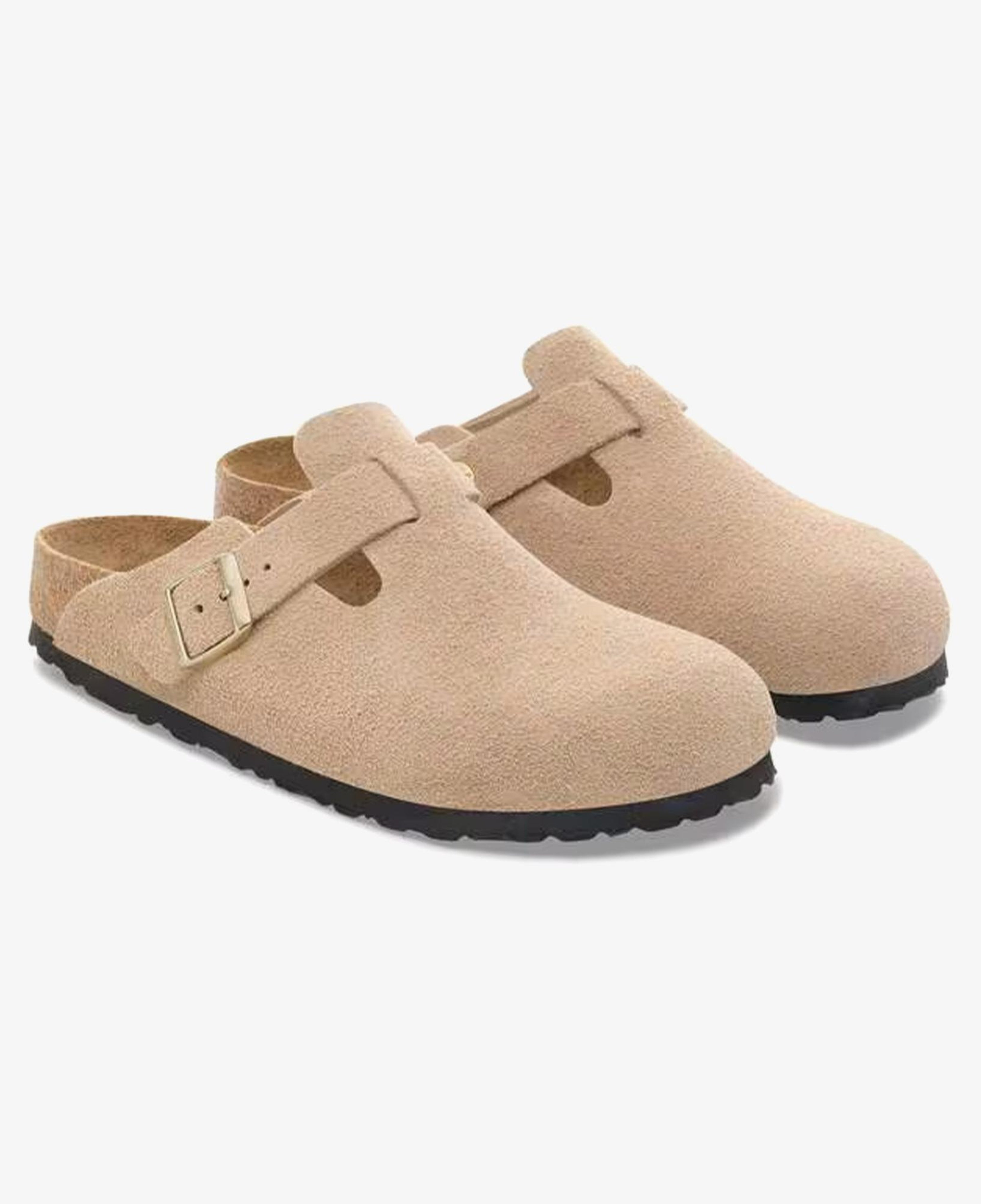 Birkenstock Boston Vl Kadın Bej Terlik