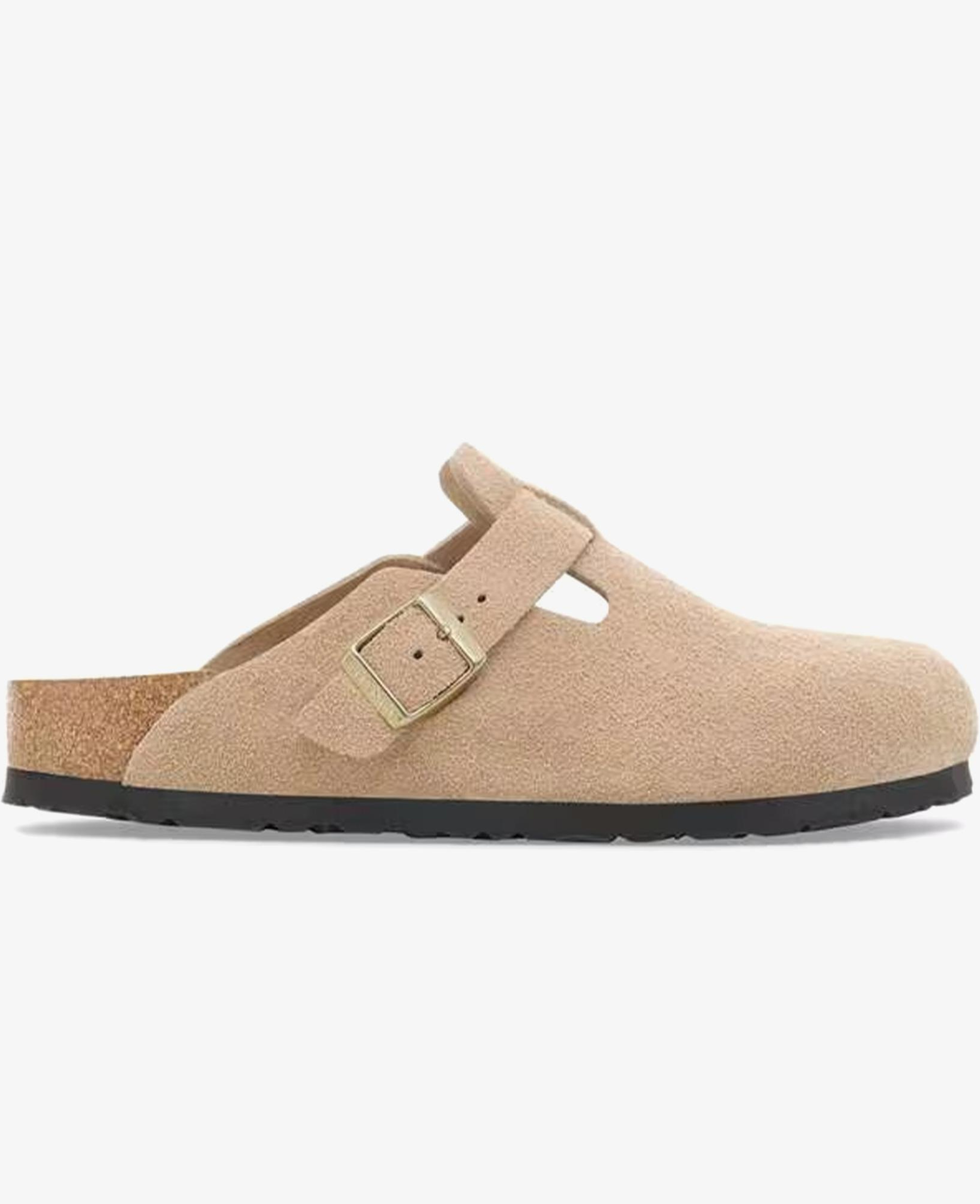 Birkenstock Boston Vl Kadın Bej Terlik