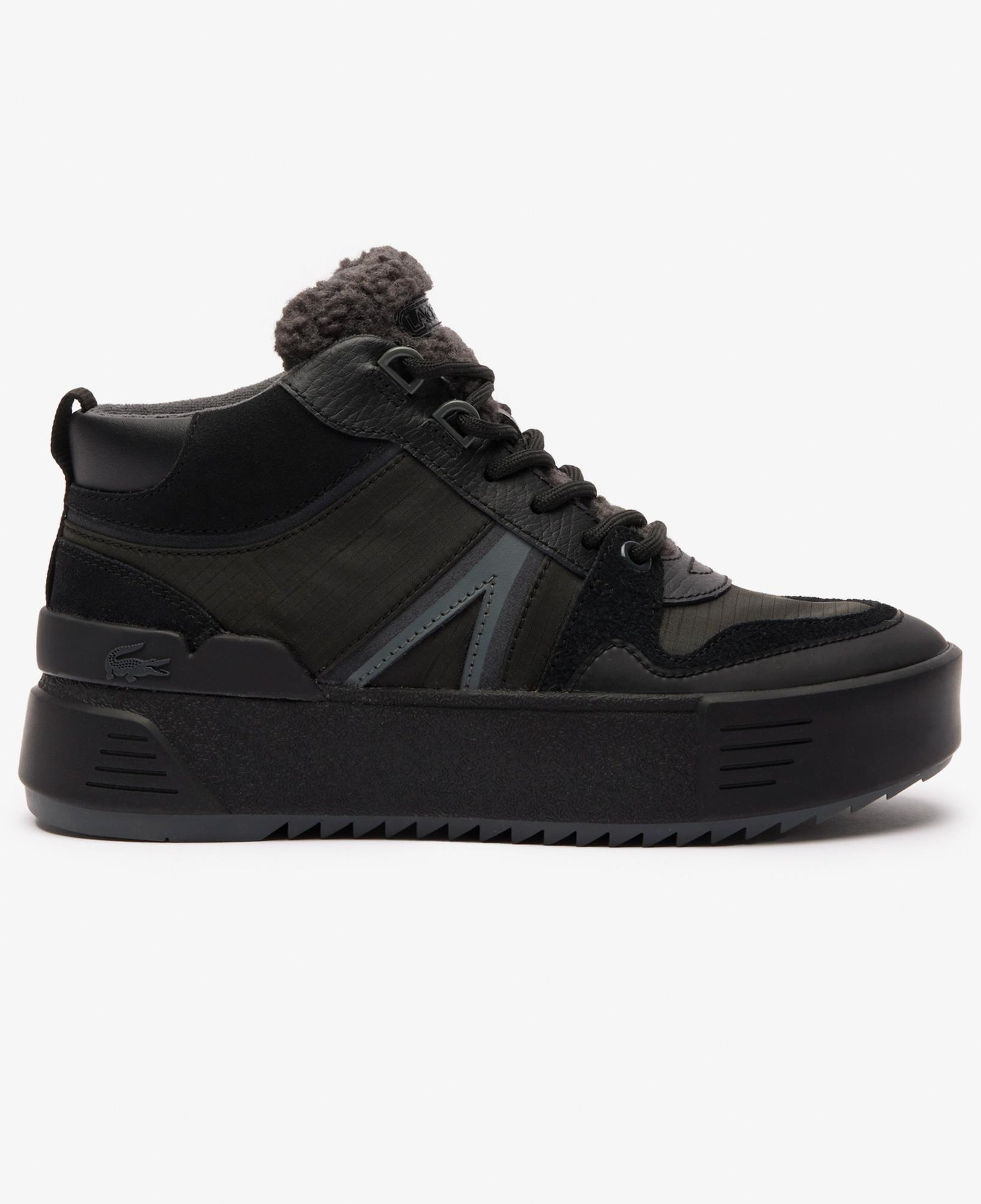 Lacoste L002 Winter Mid Kadın Siyah Bot