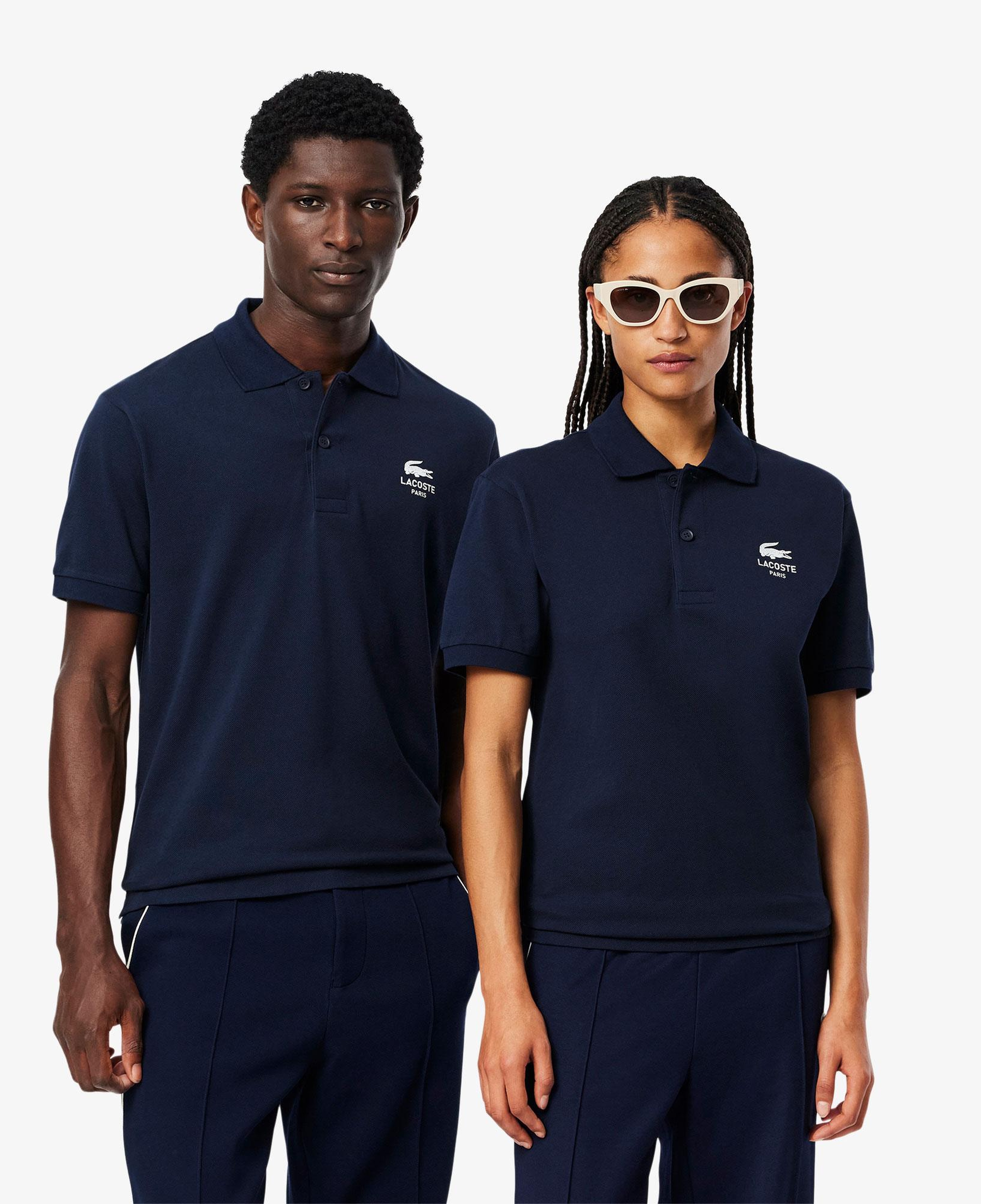 L.12.12 Unisex Classic Fit Lacivert Polo