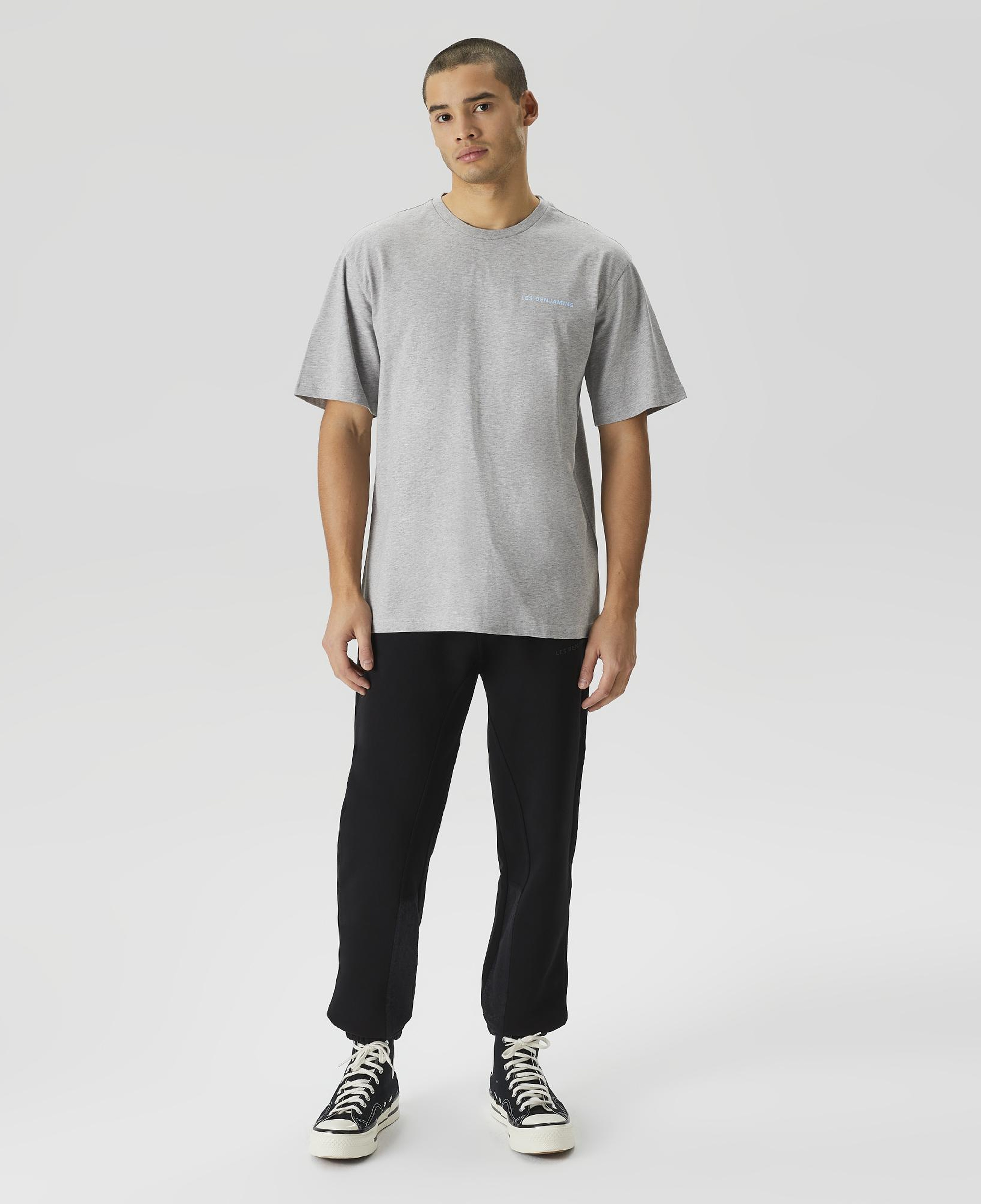 Les Benjamins Core Erkek Gri T-Shirt
