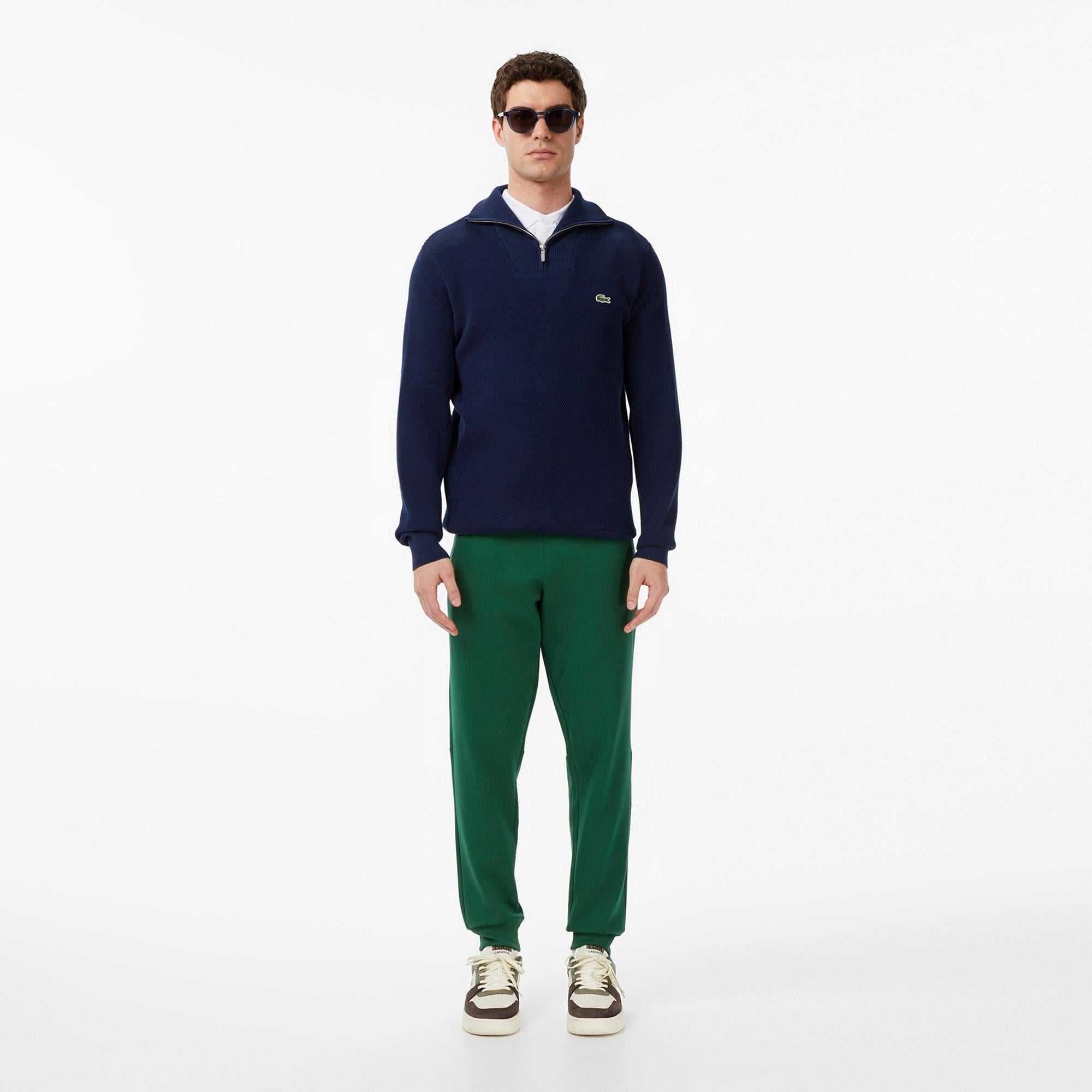 Erkek Slim Fit Yeşil Eşofman Altı