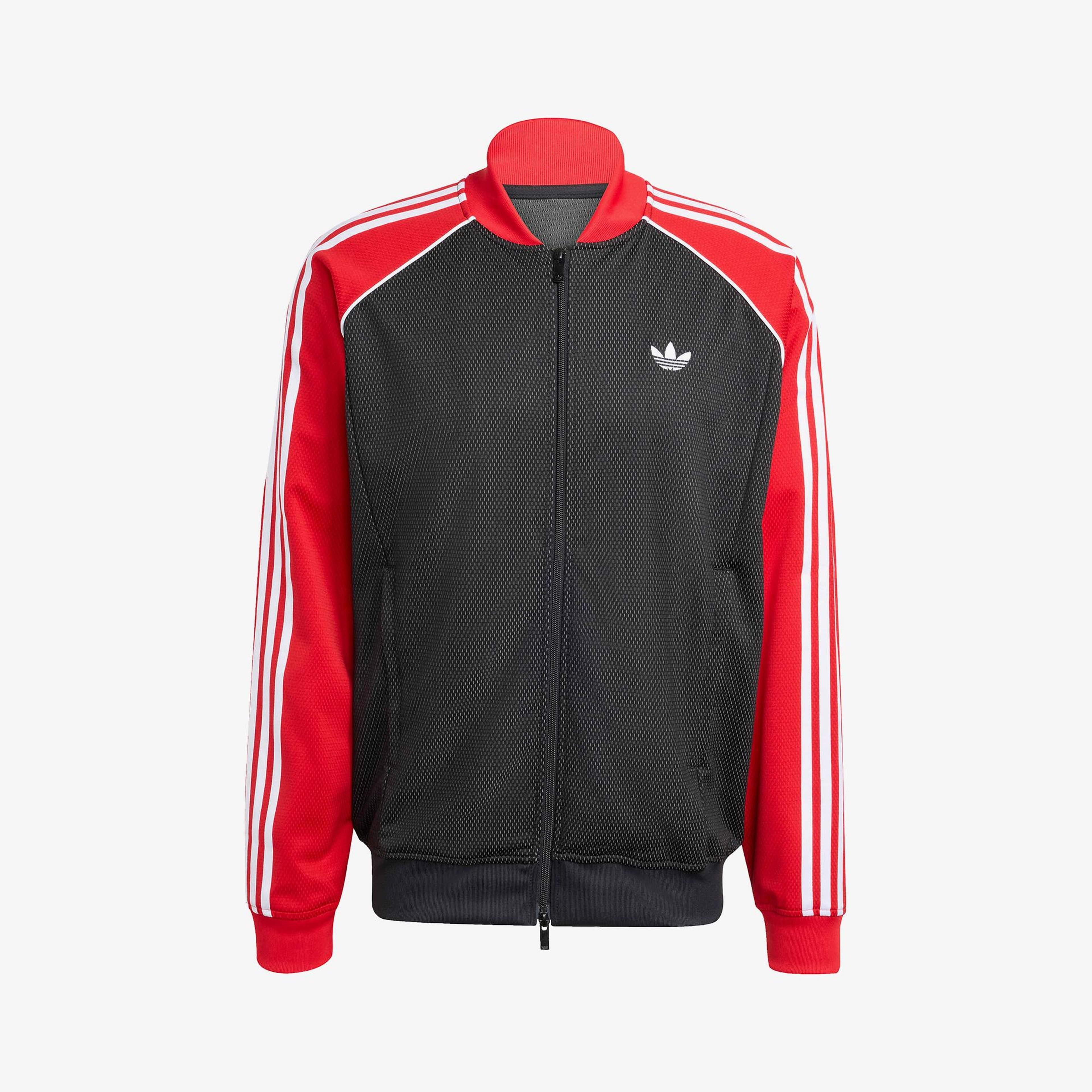 adidas Loose Mesh Erkek Siyah Ceket