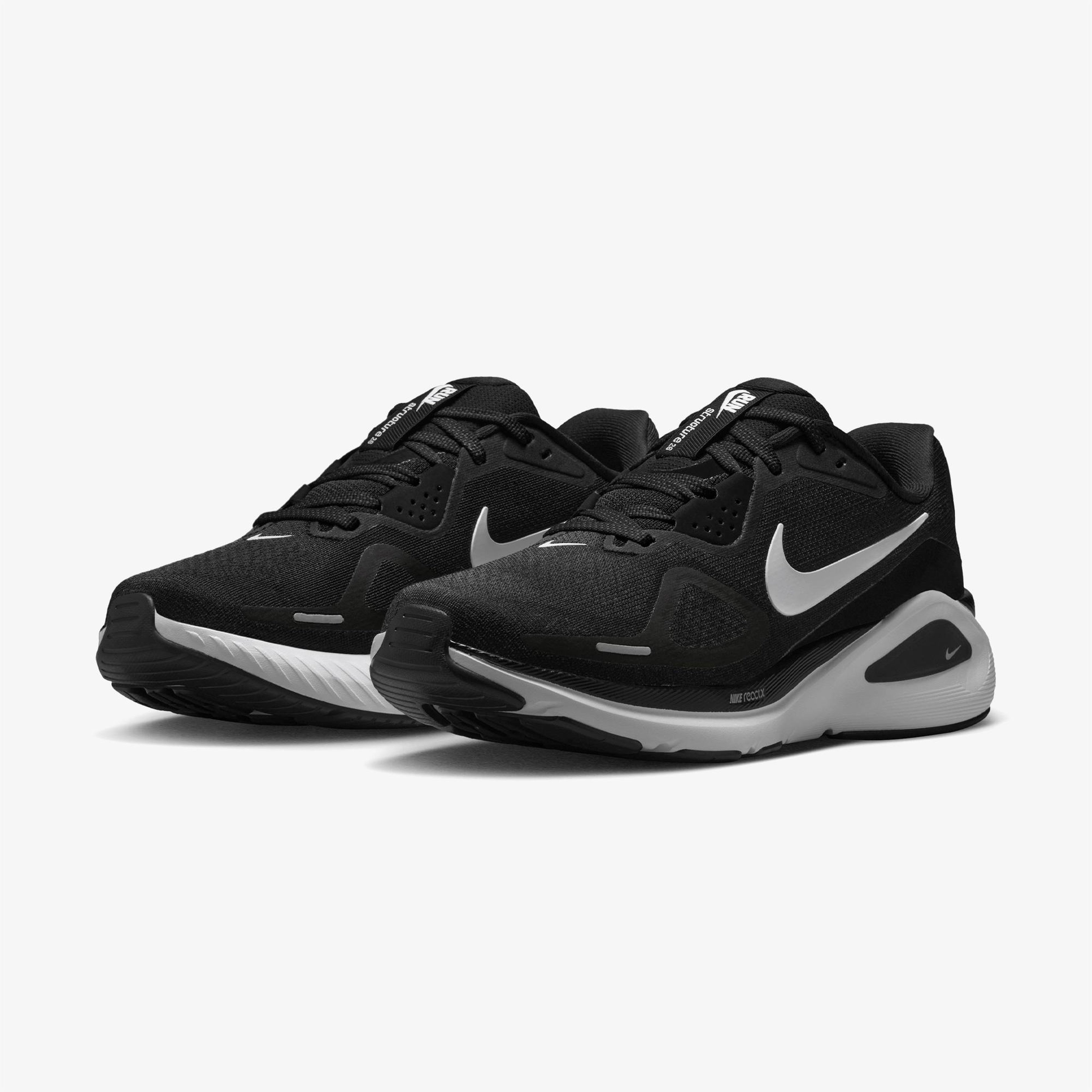 Nike Structure 26 Unisex Siyah Koşu Ayakkabısı