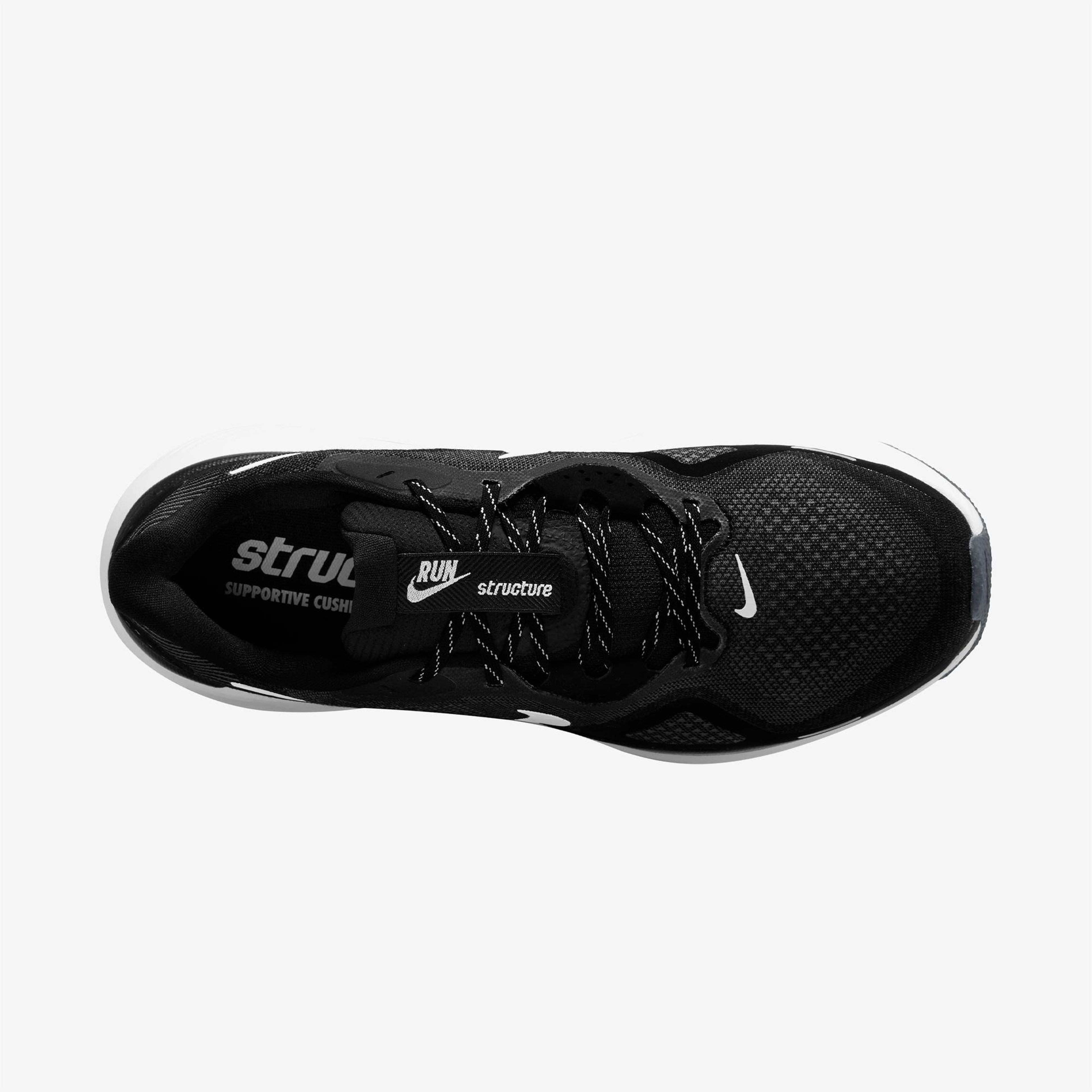 Nike Structure 26 Unisex Siyah Koşu Ayakkabısı