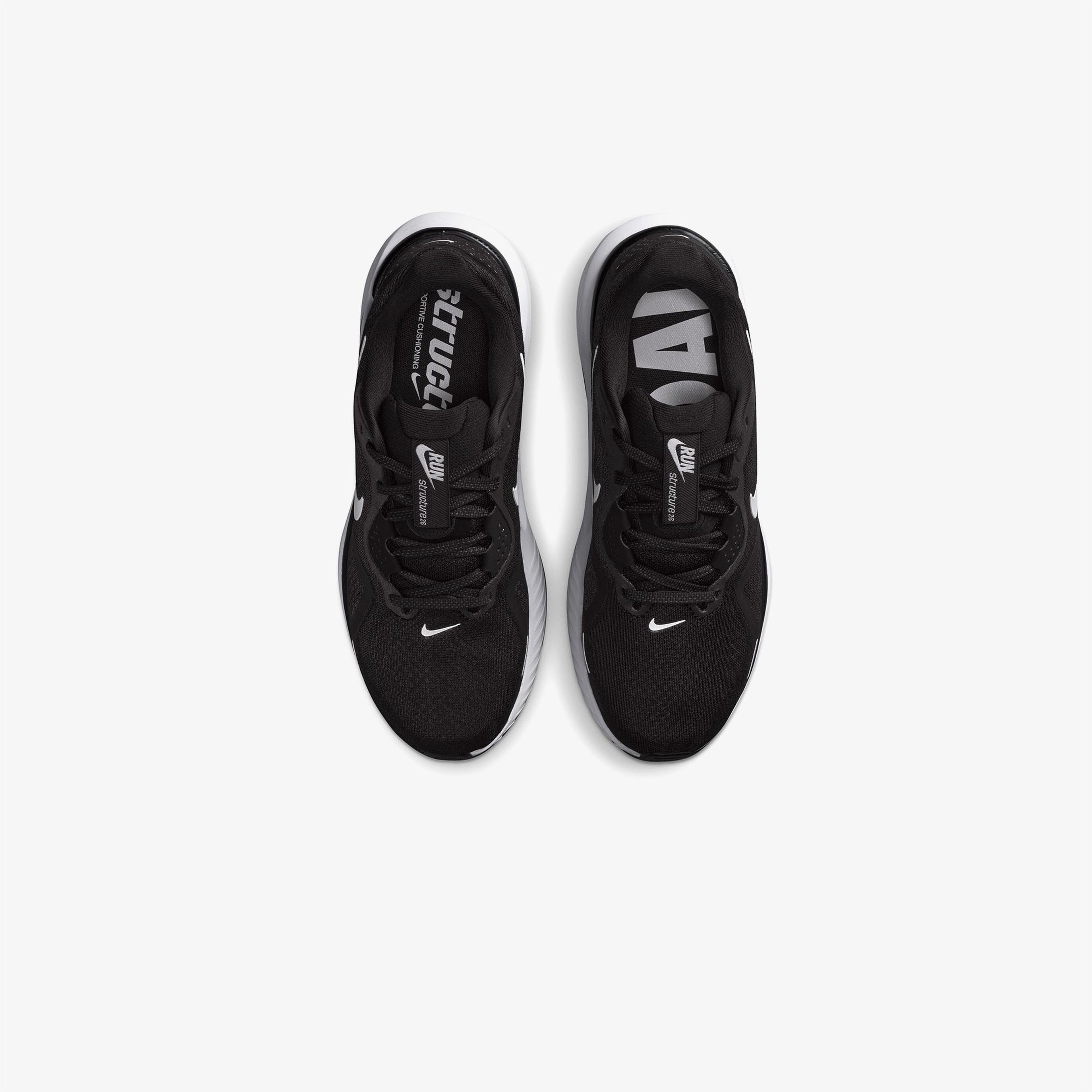Nike Structure 26 Unisex Siyah Koşu Ayakkabısı