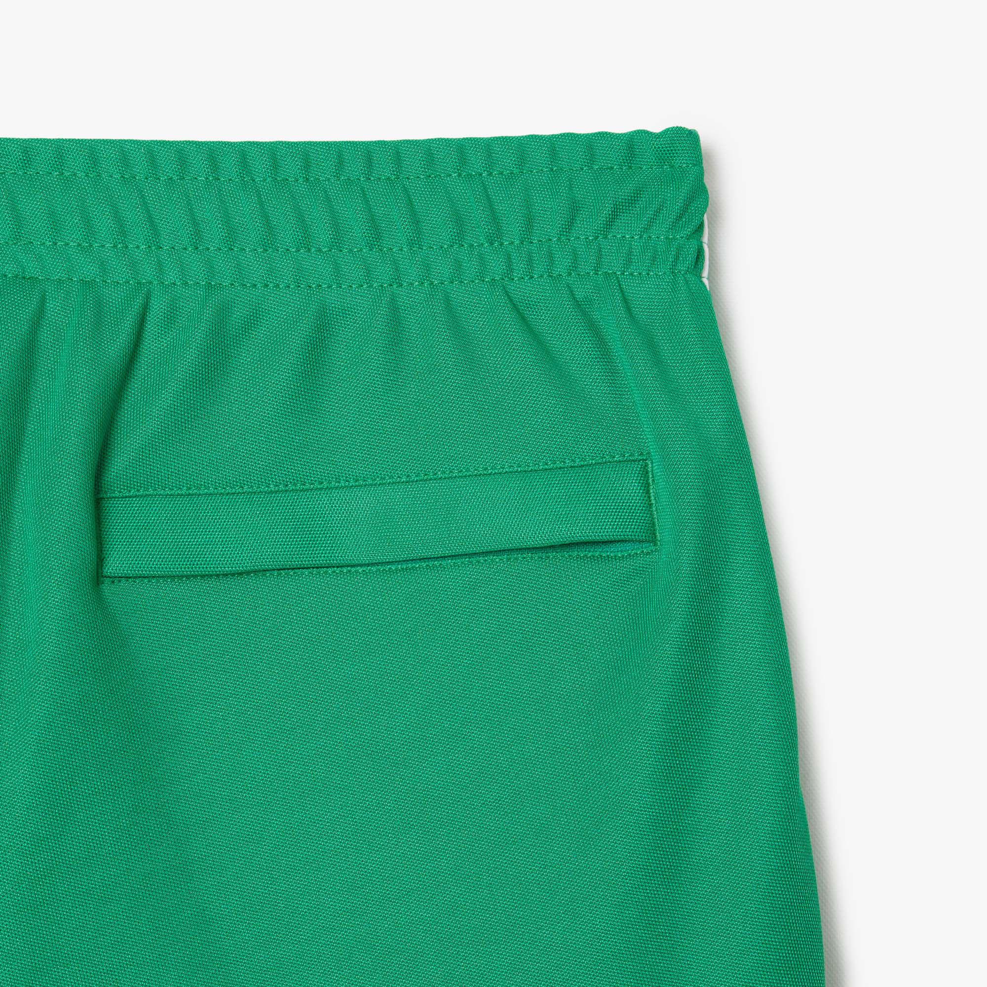Lacoste Erkek Regular Fit Çizgili Yeşil Eşofman Altı