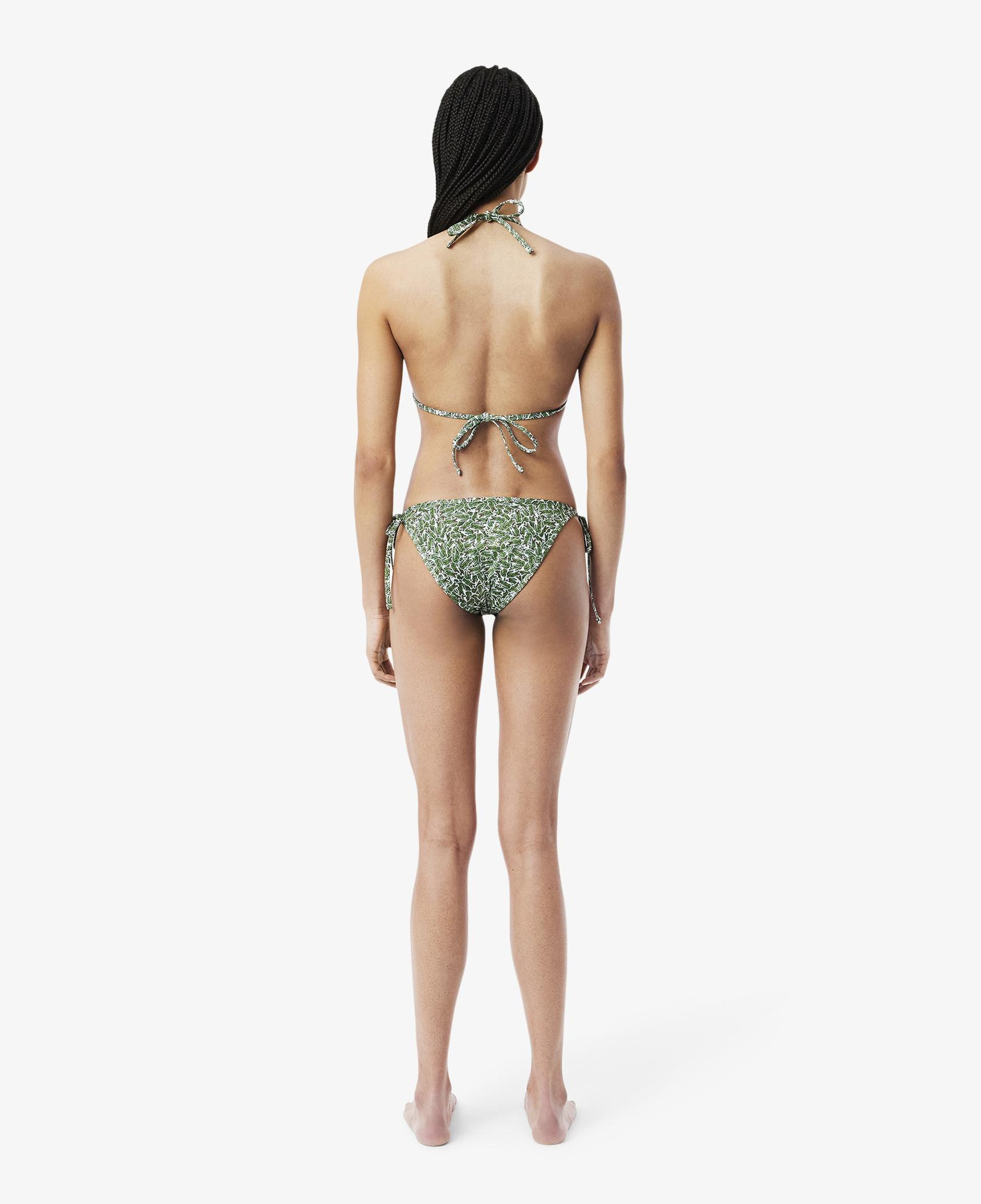 Kadın Baskılı Yeşil Bikini Altı