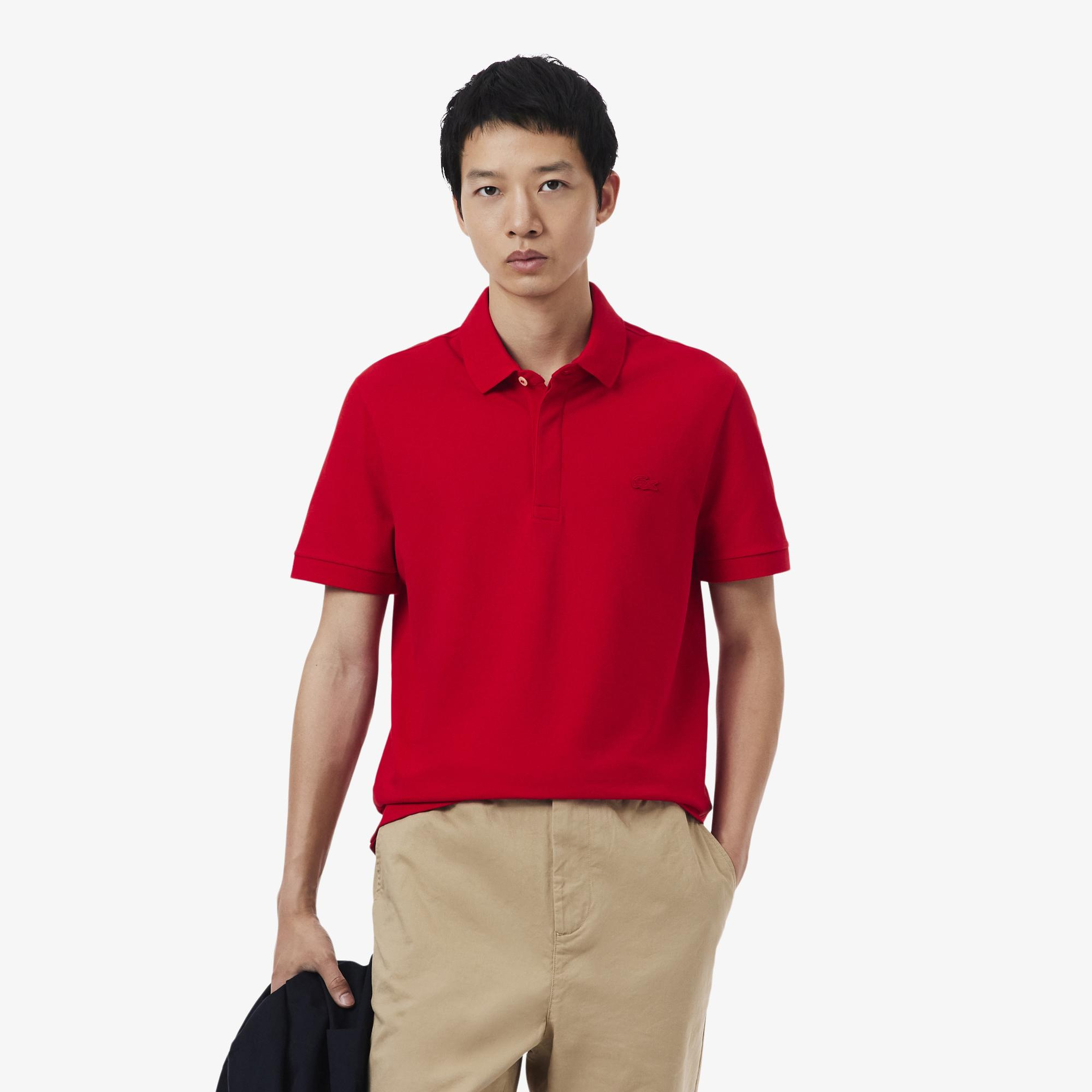 Lacoste Paris Erkek Regular Fit Kırmızı Polo