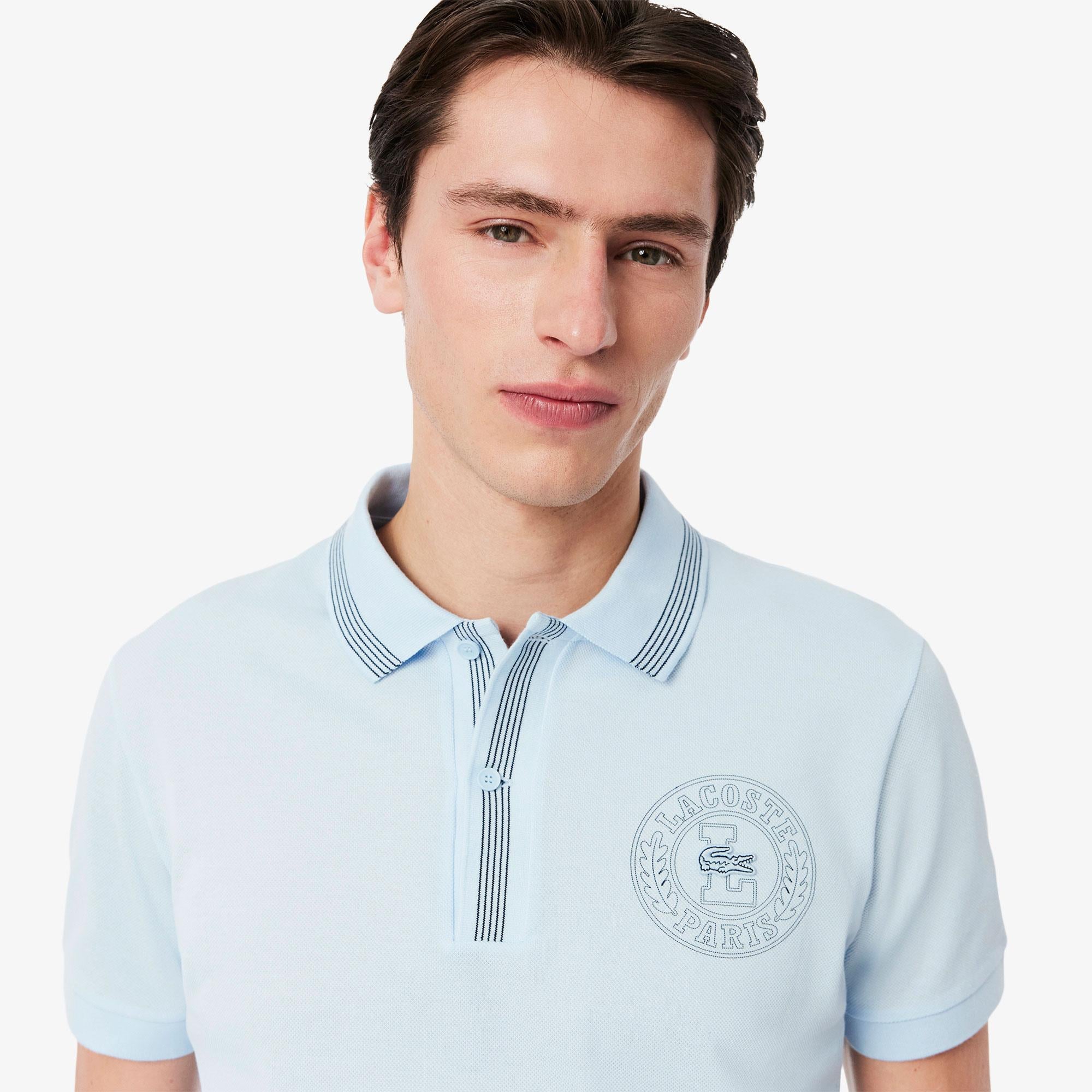 Lacoste L.12.12 Erkek Regular Fit Mavi Polo