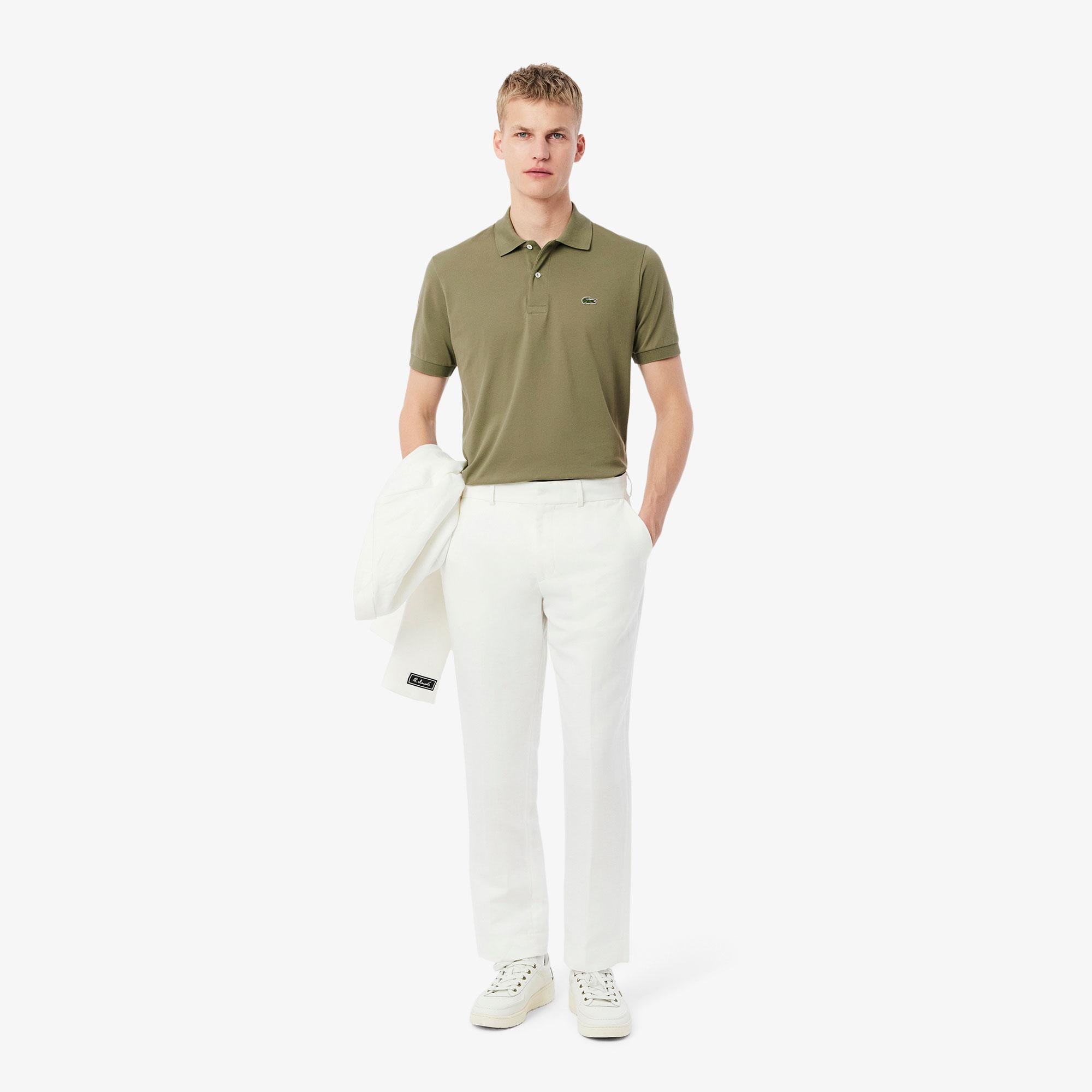 Lacoste L.12.12 Light Erkek Classic Fit Haki Polo