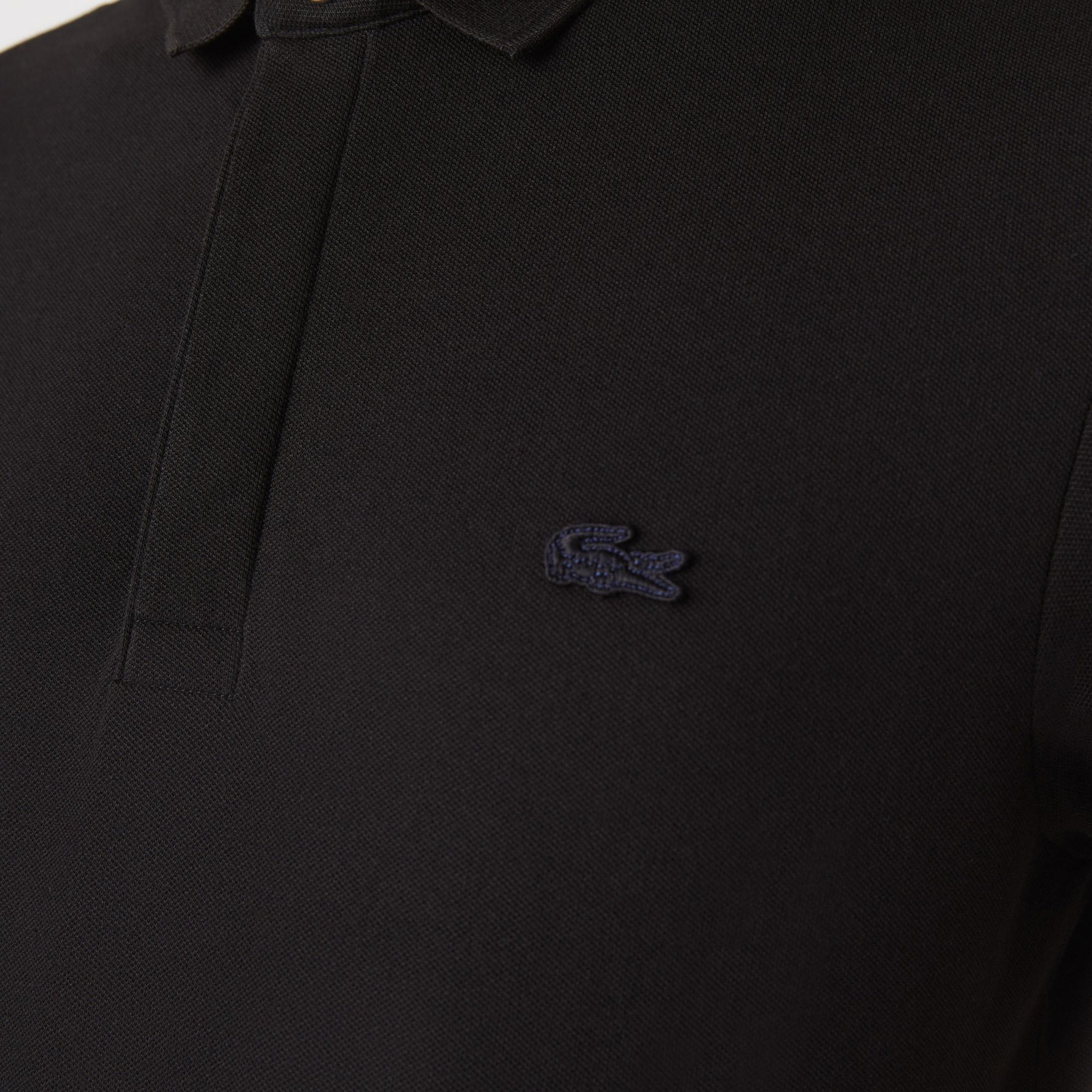 Lacoste Paris Erkek Regular Fit Siyah Polo