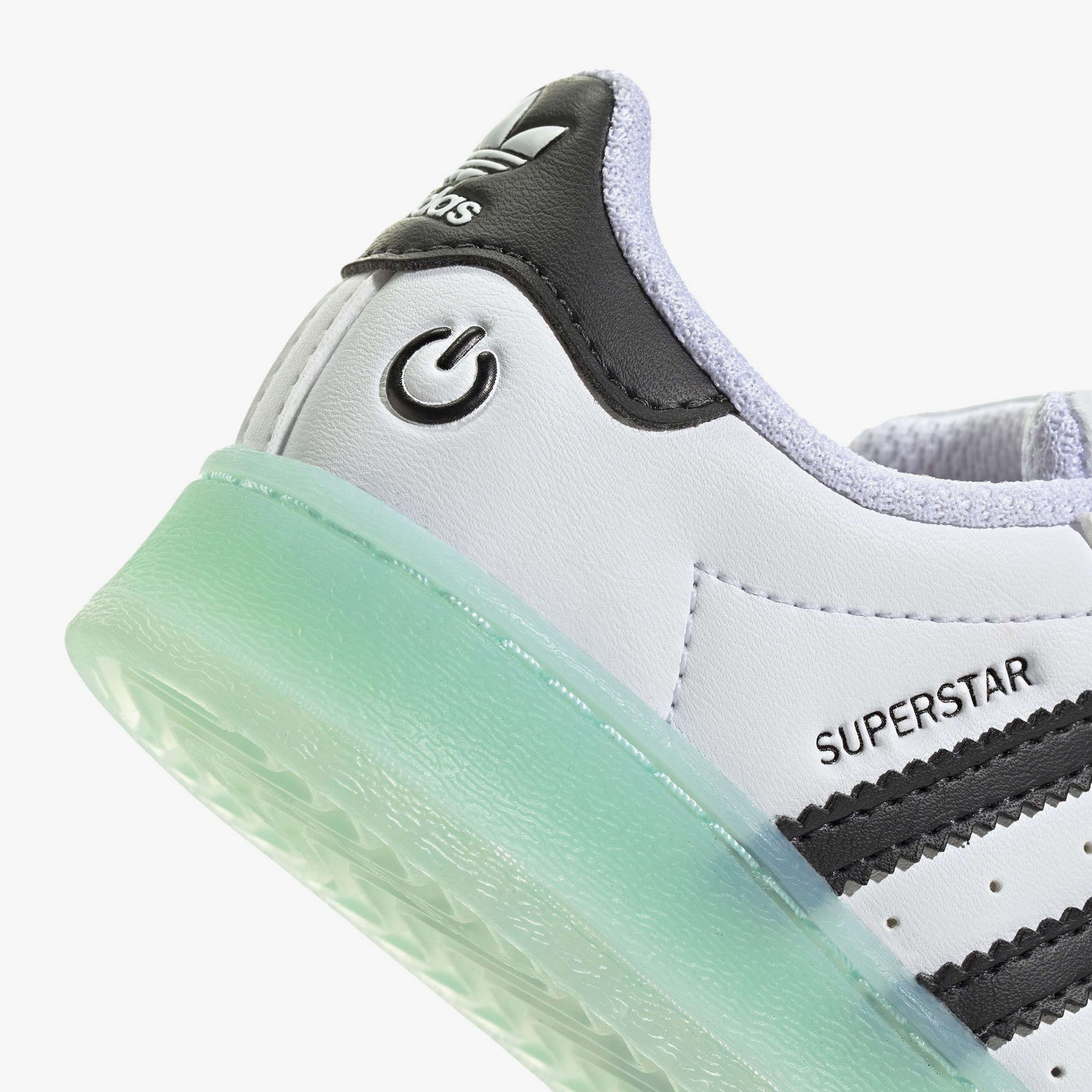 adidas Superstar Led Lights Comfort Closure Bebek Yeşil Beyaz Led Işıklı Spor Ayakkabı