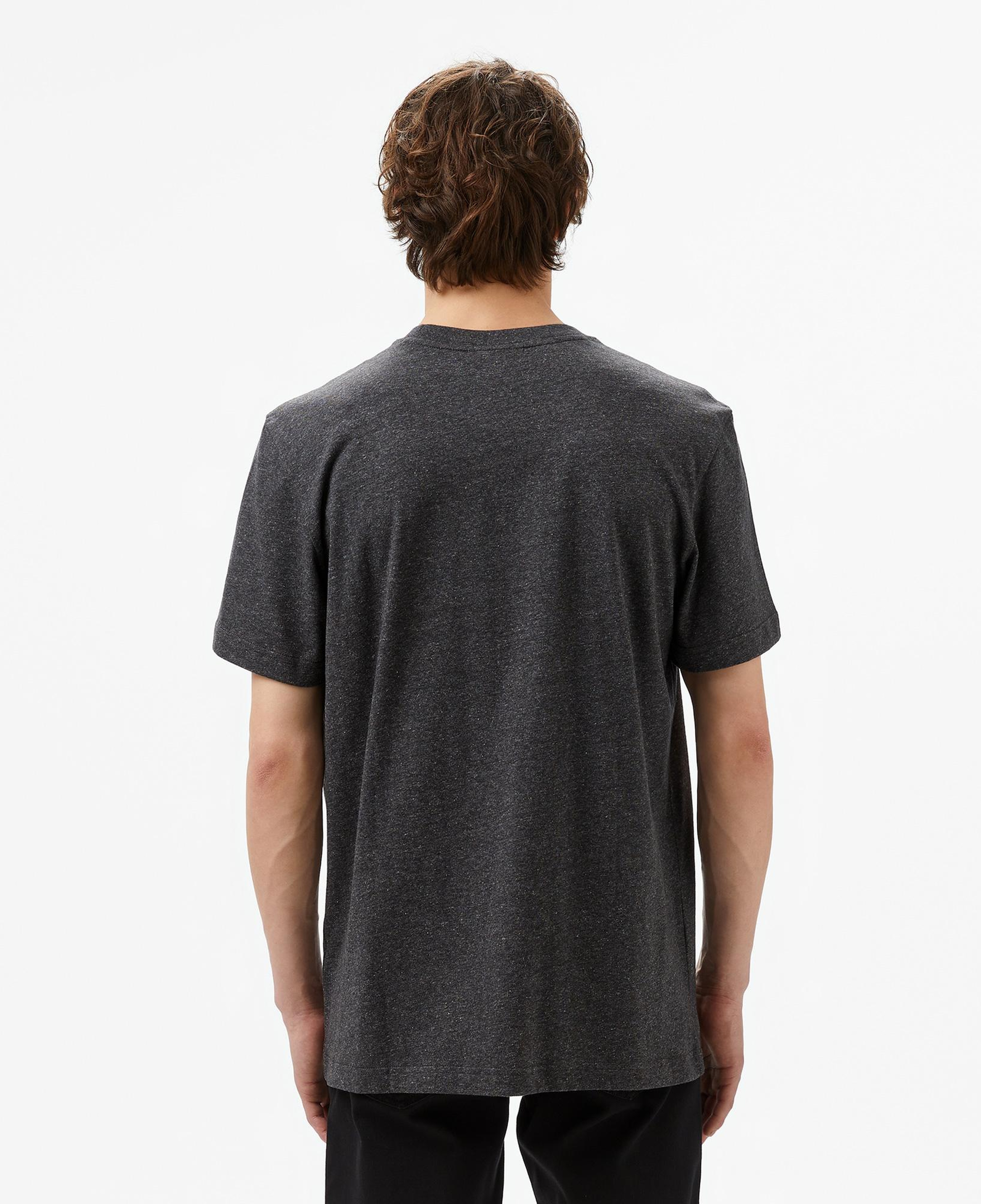 Lacoste Erkek Regular Fit Bisiklet Yaka Koyu Gri T-Shirt