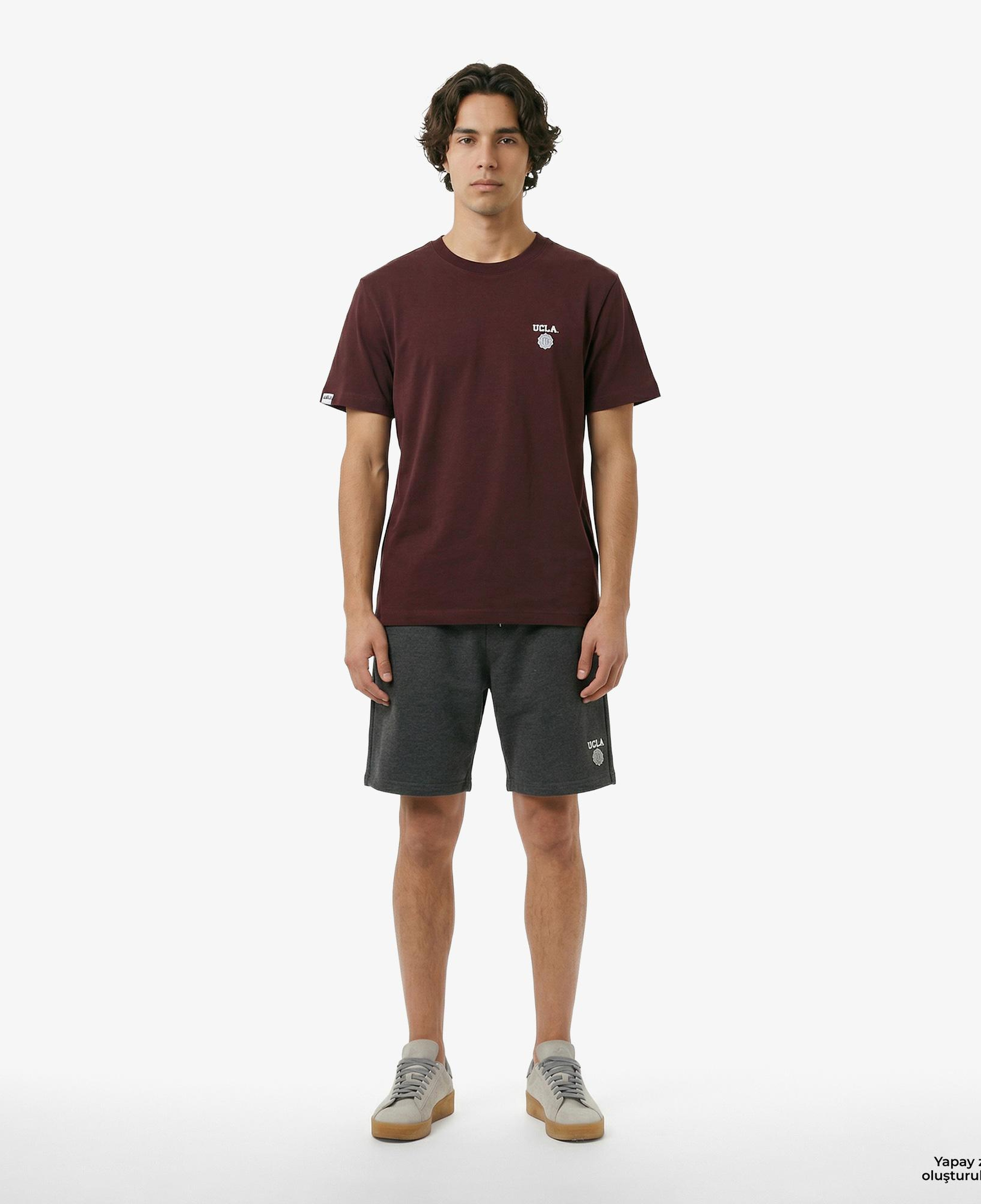 Ucla Bass Erkek Kahverengi T-Shirt