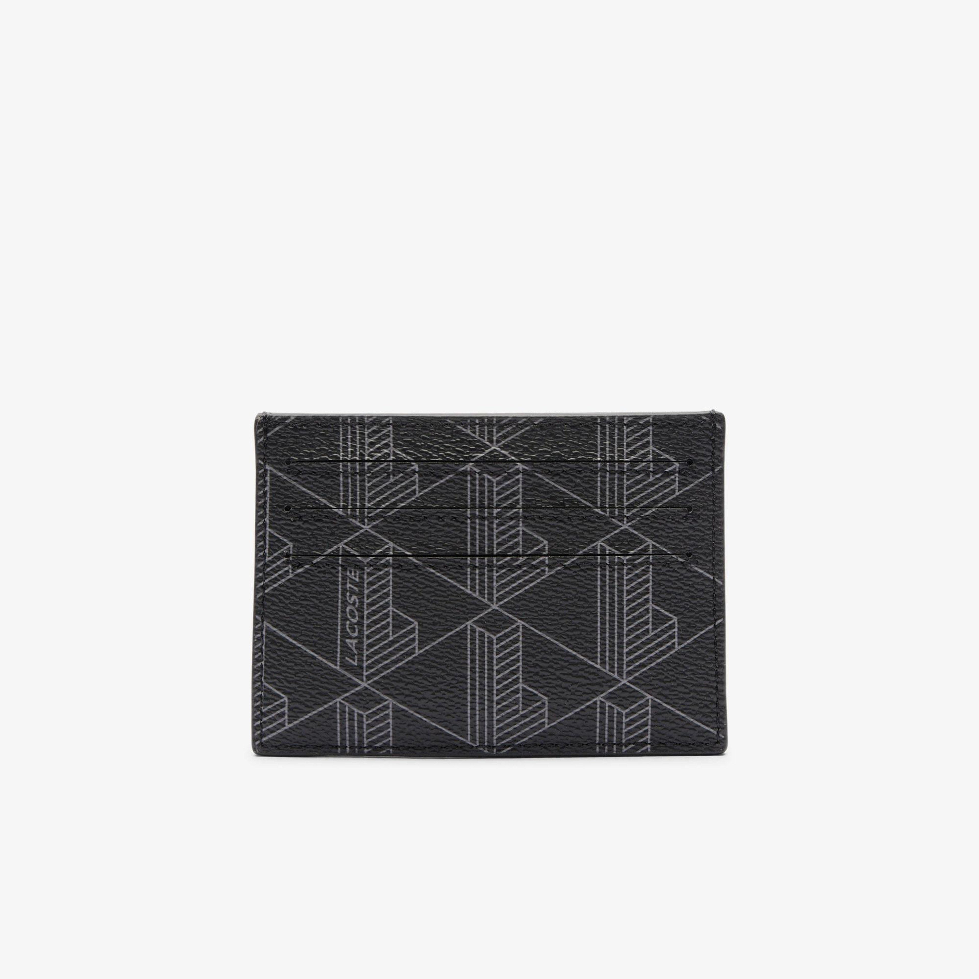 The Blend Erkek Monogram Siyah Kartlık