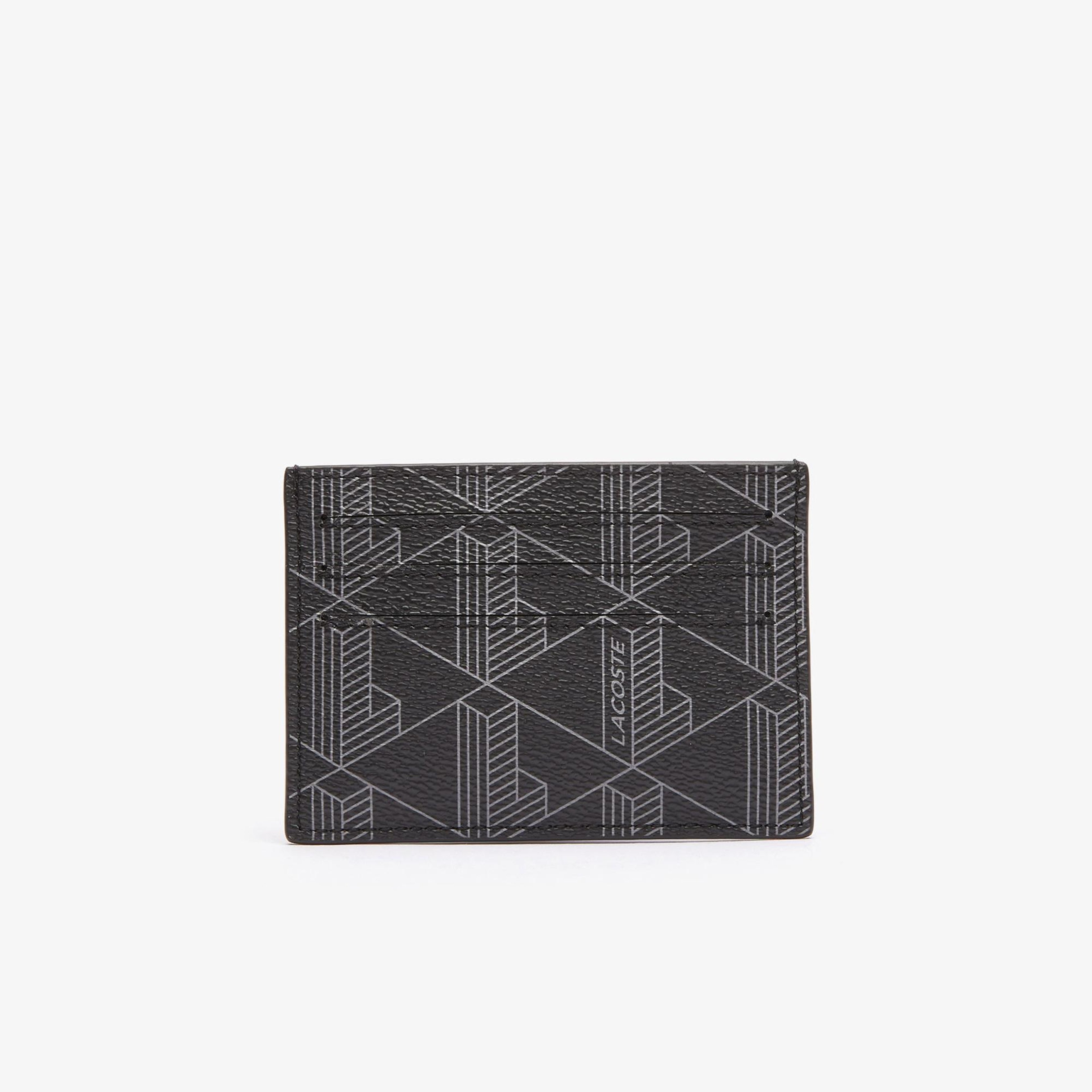 The Blend Erkek Monogram Siyah Kartlık