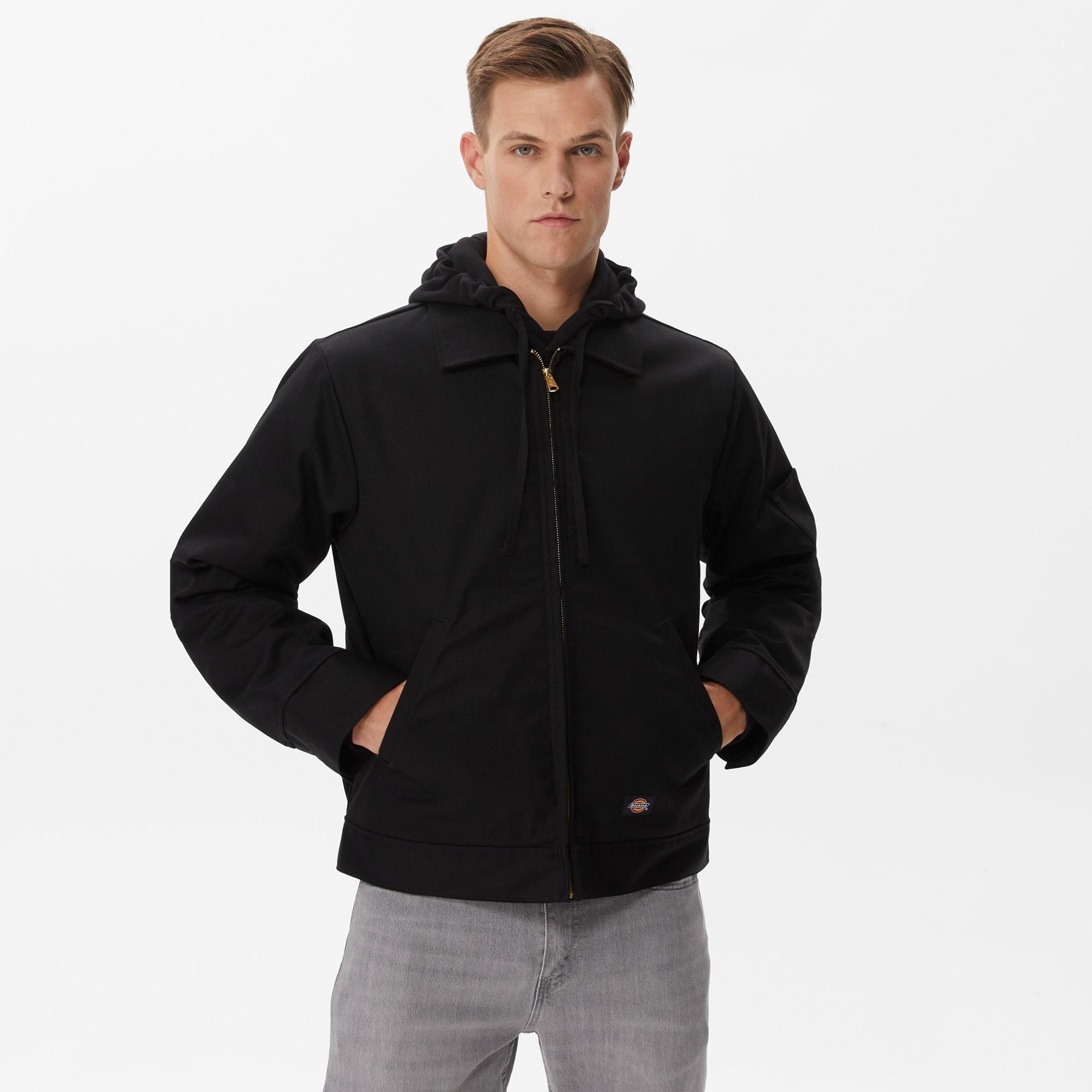 Dickies Lined Eisenhower Rec Erkek Siyah Ceket