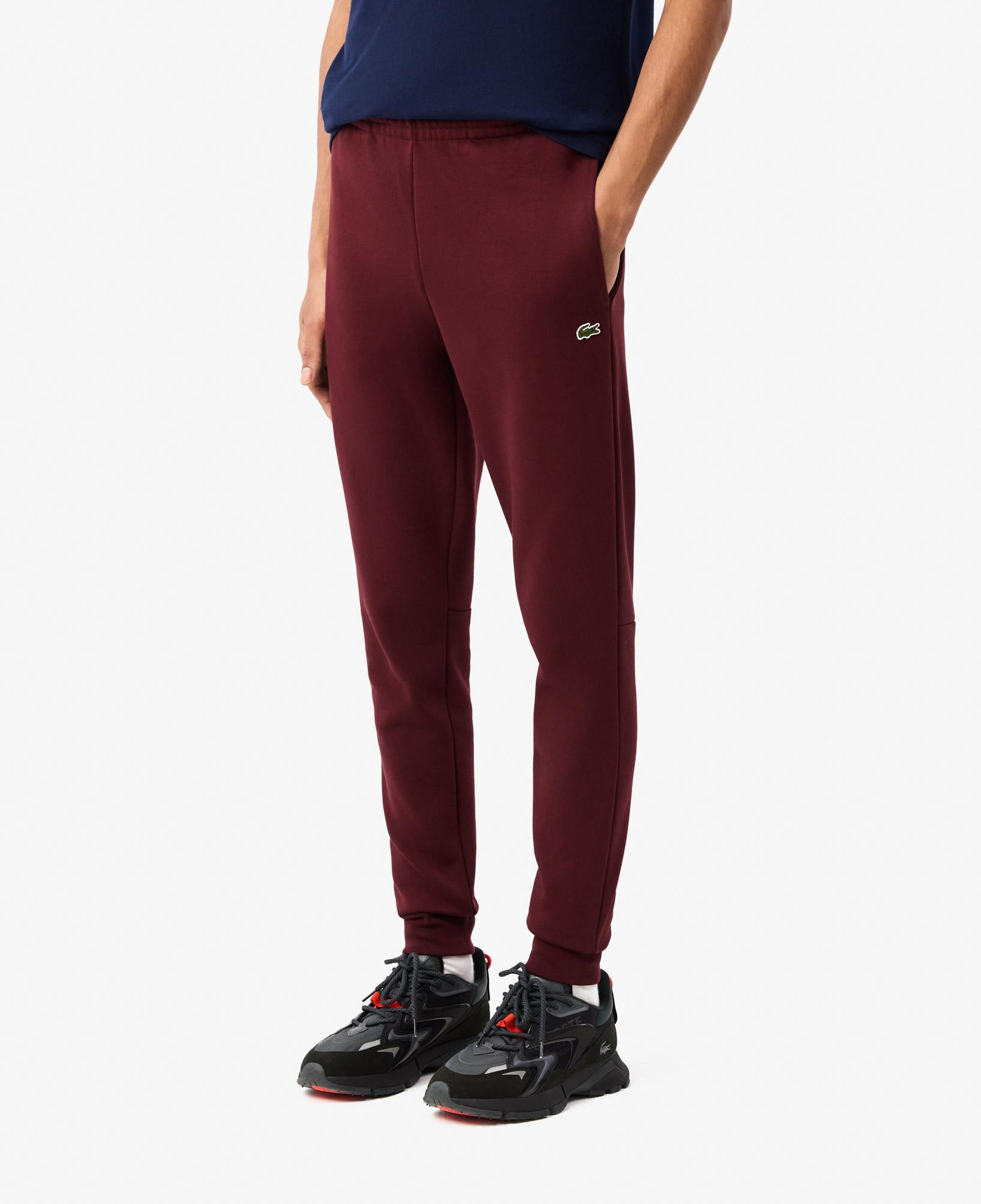 Erkek Slim Fit Bordo Eşofman Altı