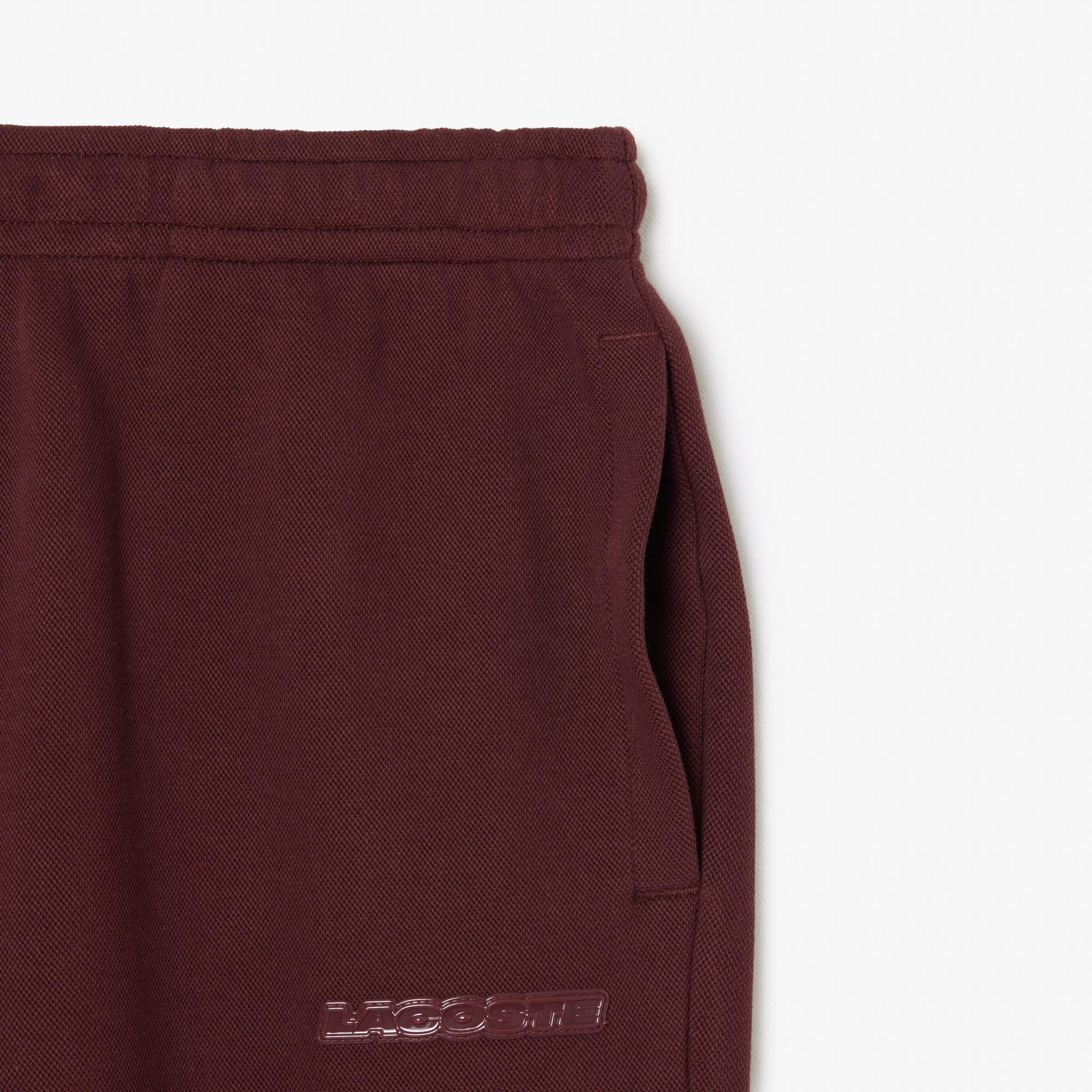 Erkek Regular Fit Bordo Eşofman Altı