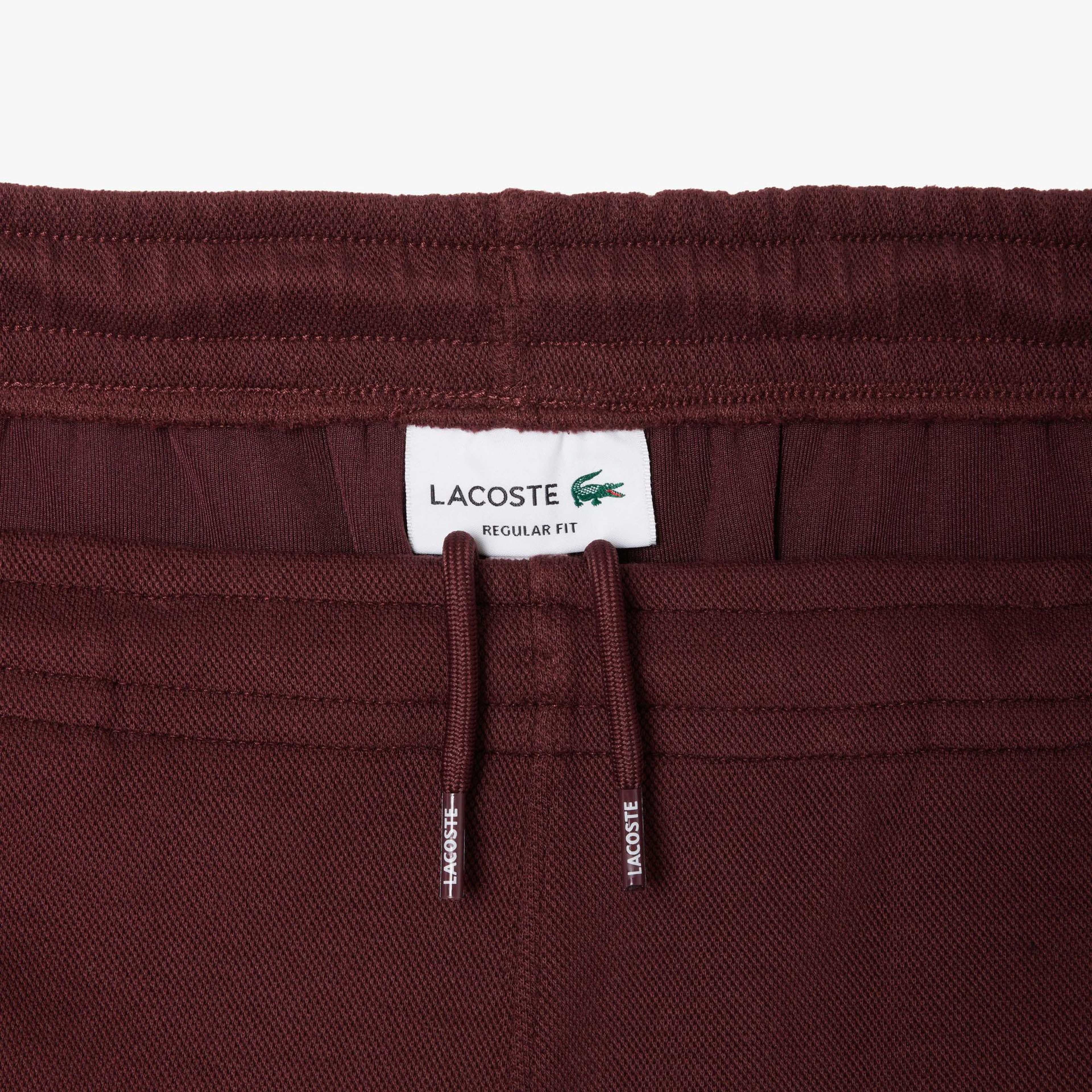Erkek Regular Fit Bordo Eşofman Altı