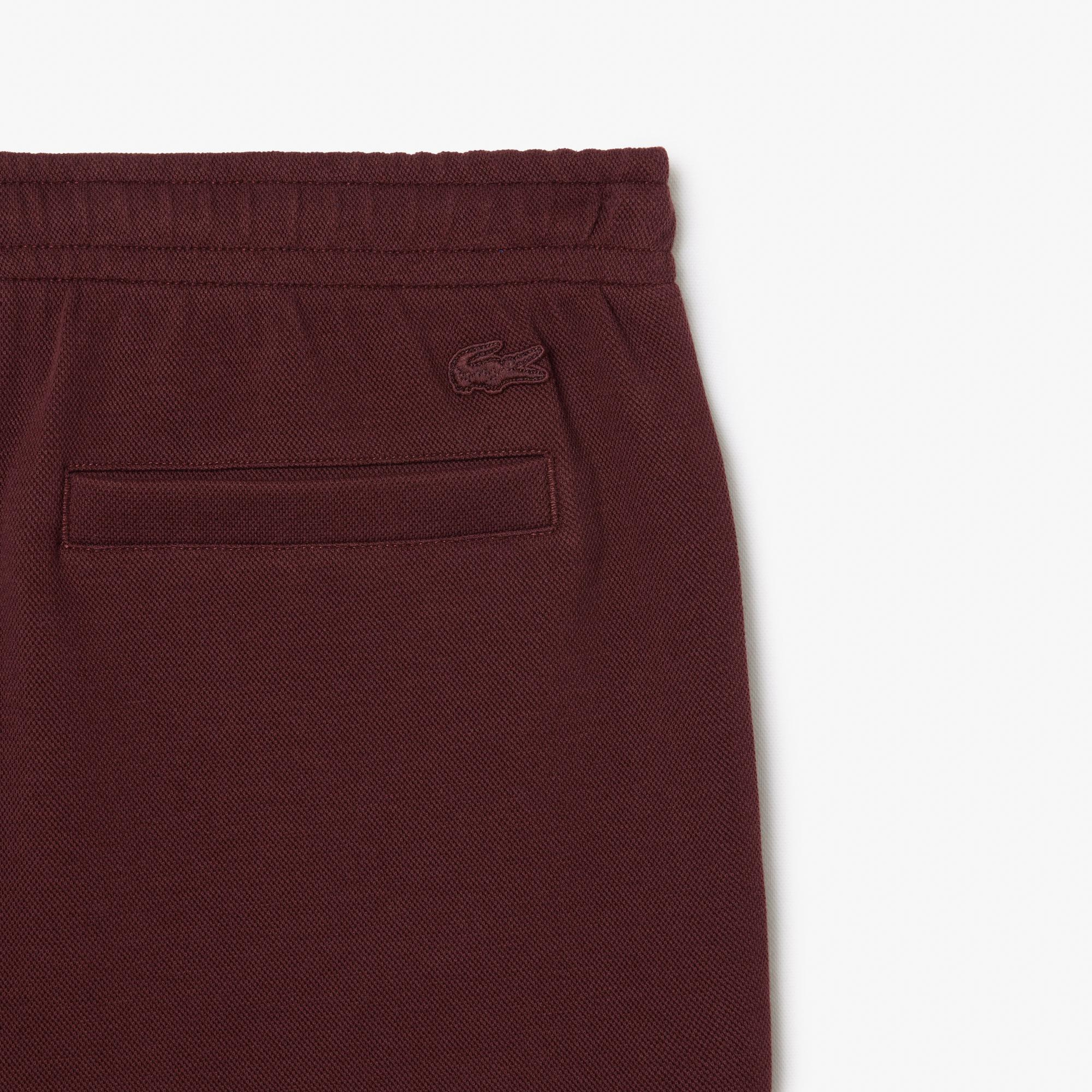 Erkek Regular Fit Bordo Eşofman Altı