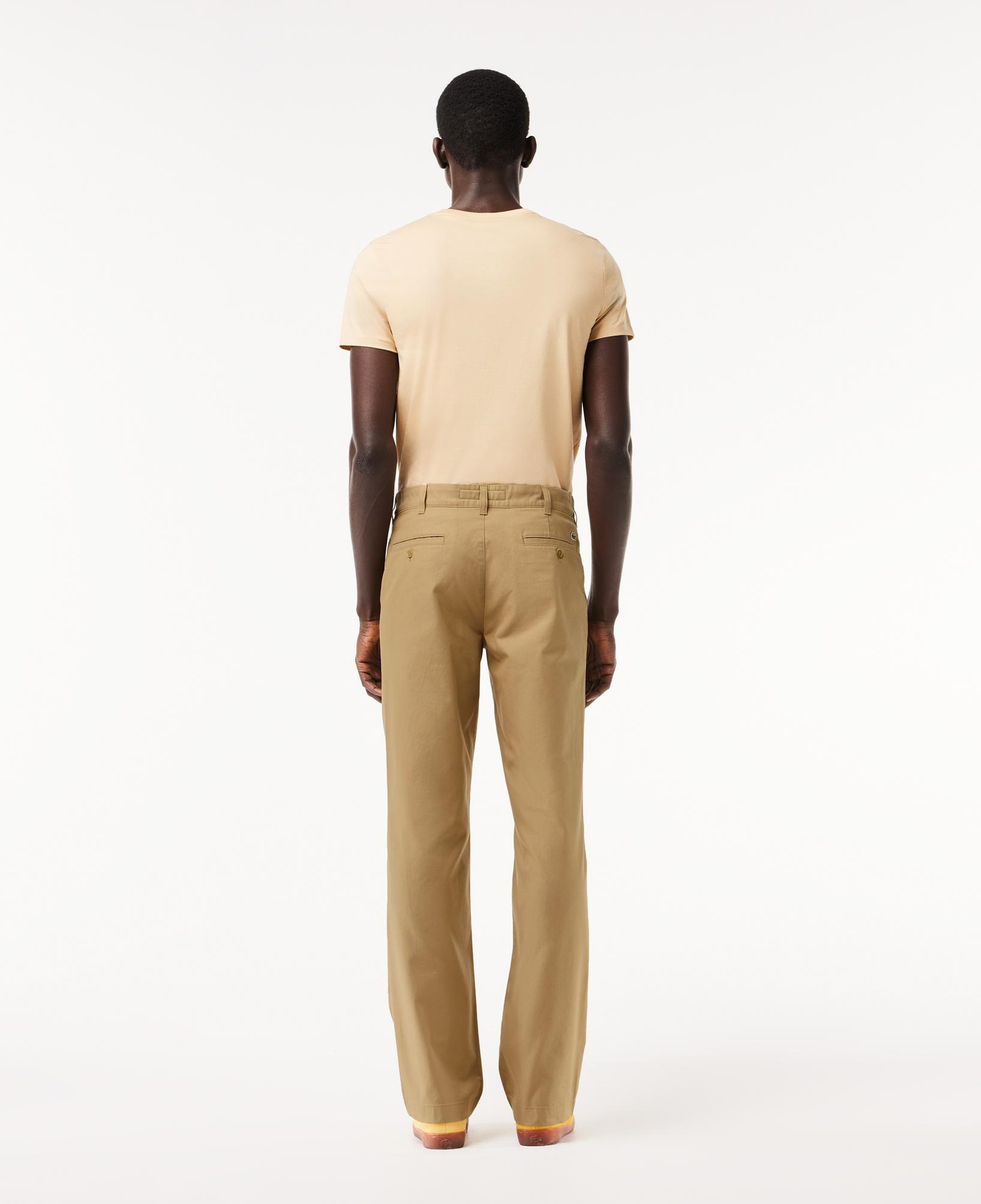 Erkek Straight Fit Chino Bej Pantolon