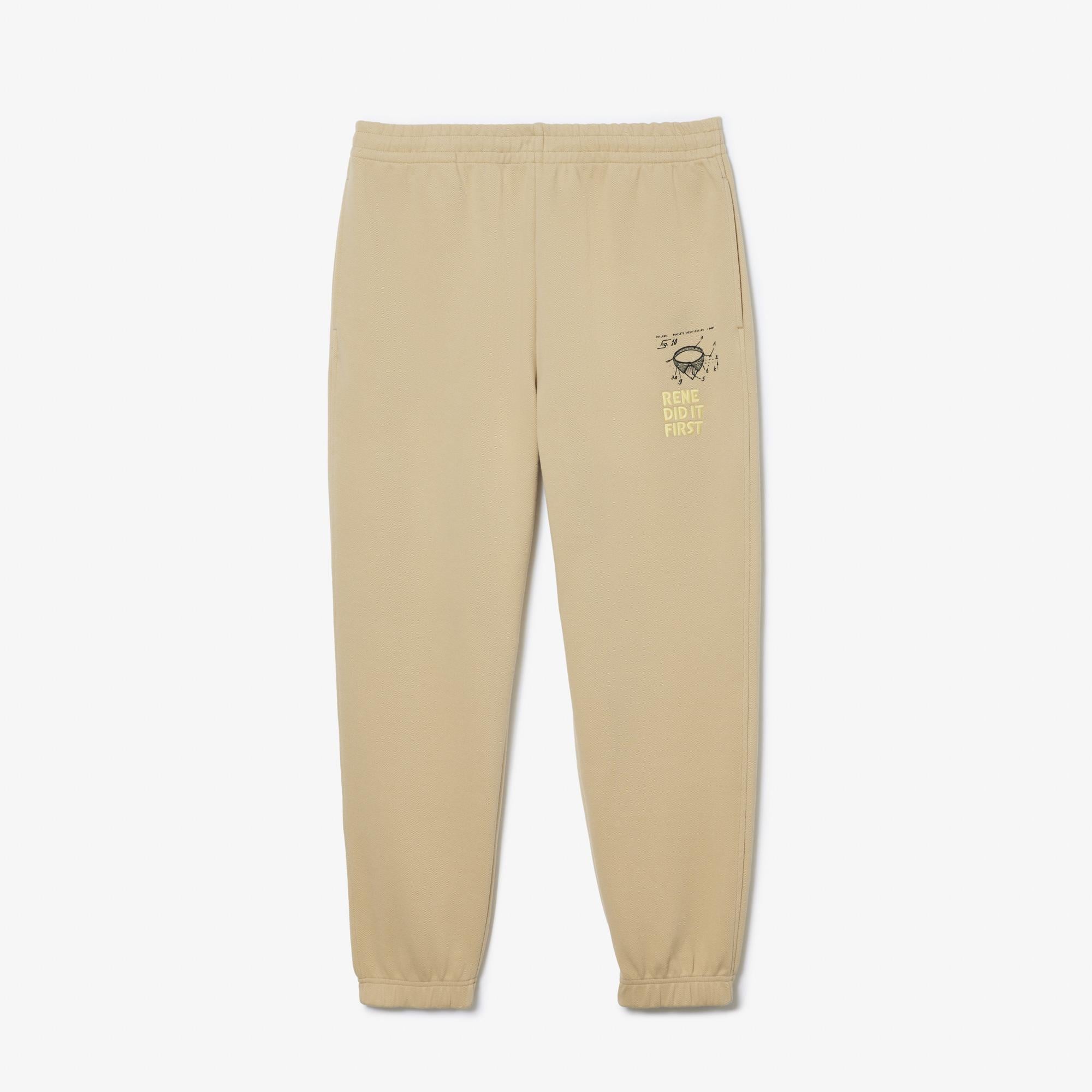 Lacoste Classic Erkek Bej Eşofman Altı