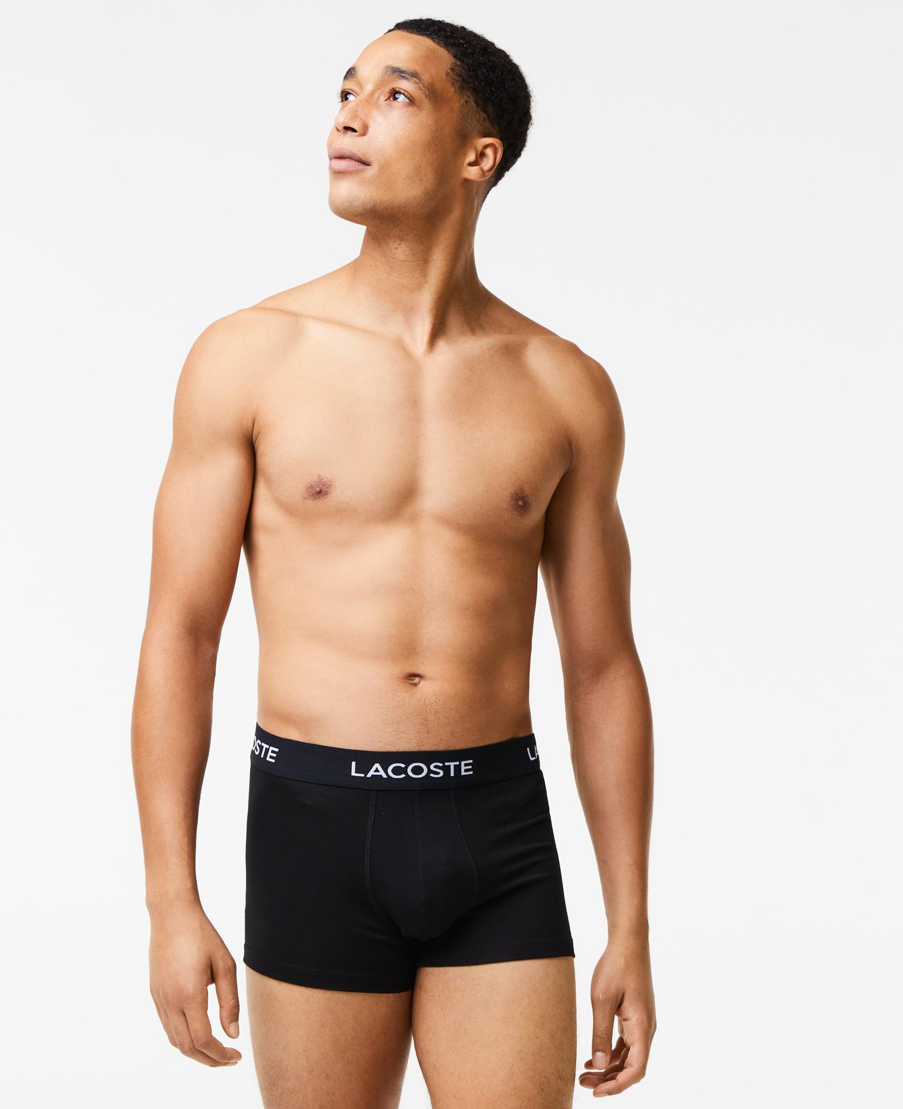 Erkek Regular Fit Siyah Boxer