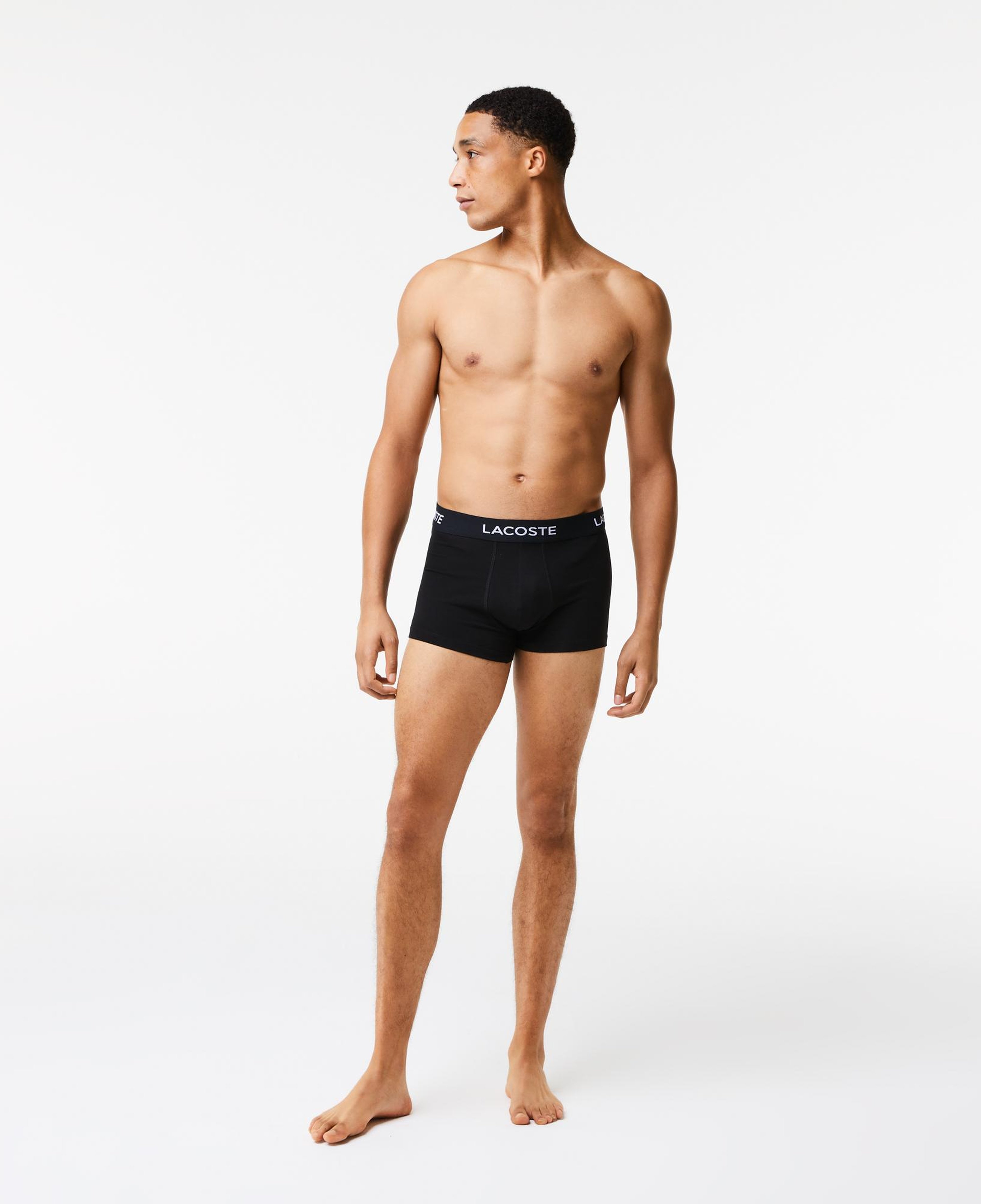 Erkek Regular Fit Siyah Boxer