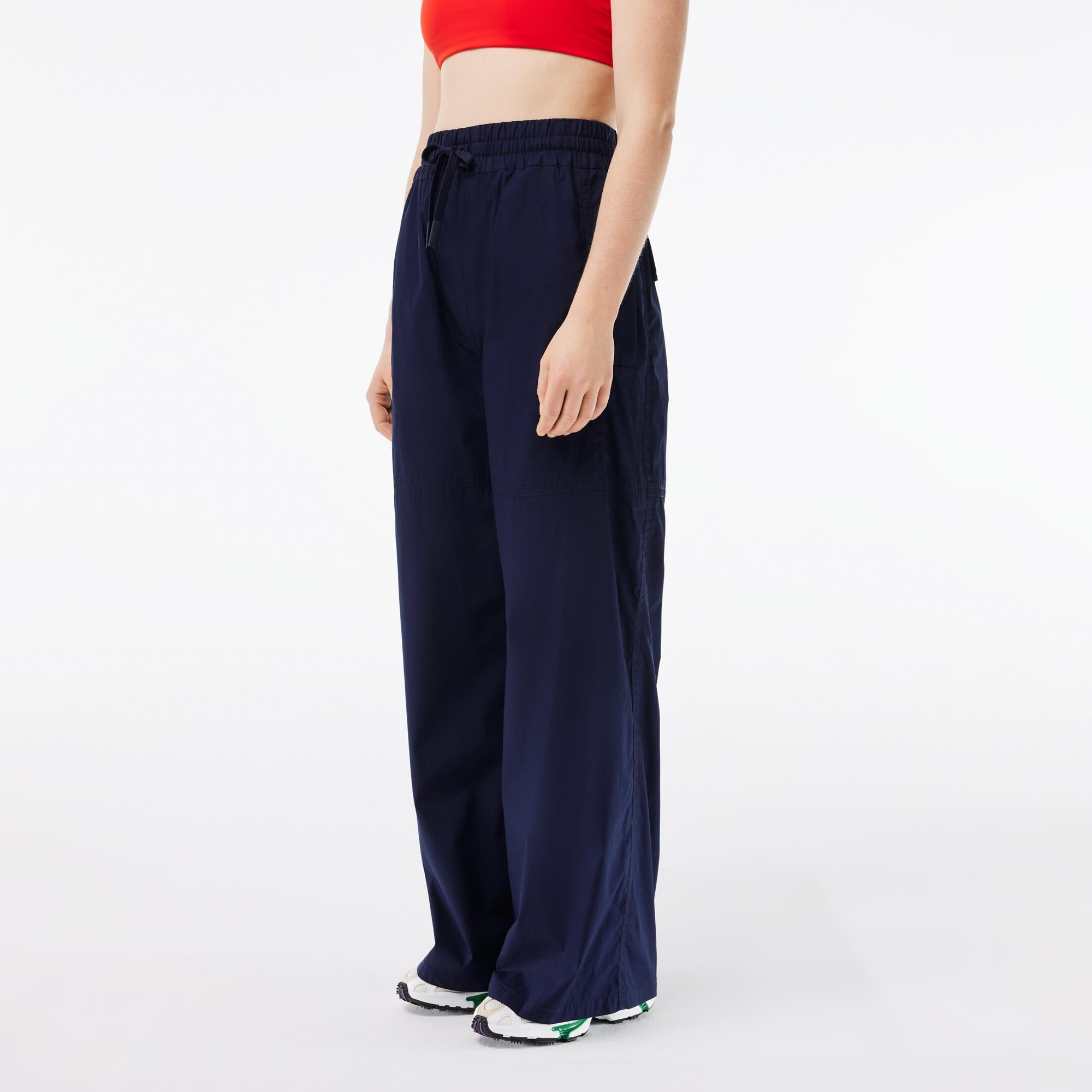 Kadın Relaxed Fit Lacivert Pantolon