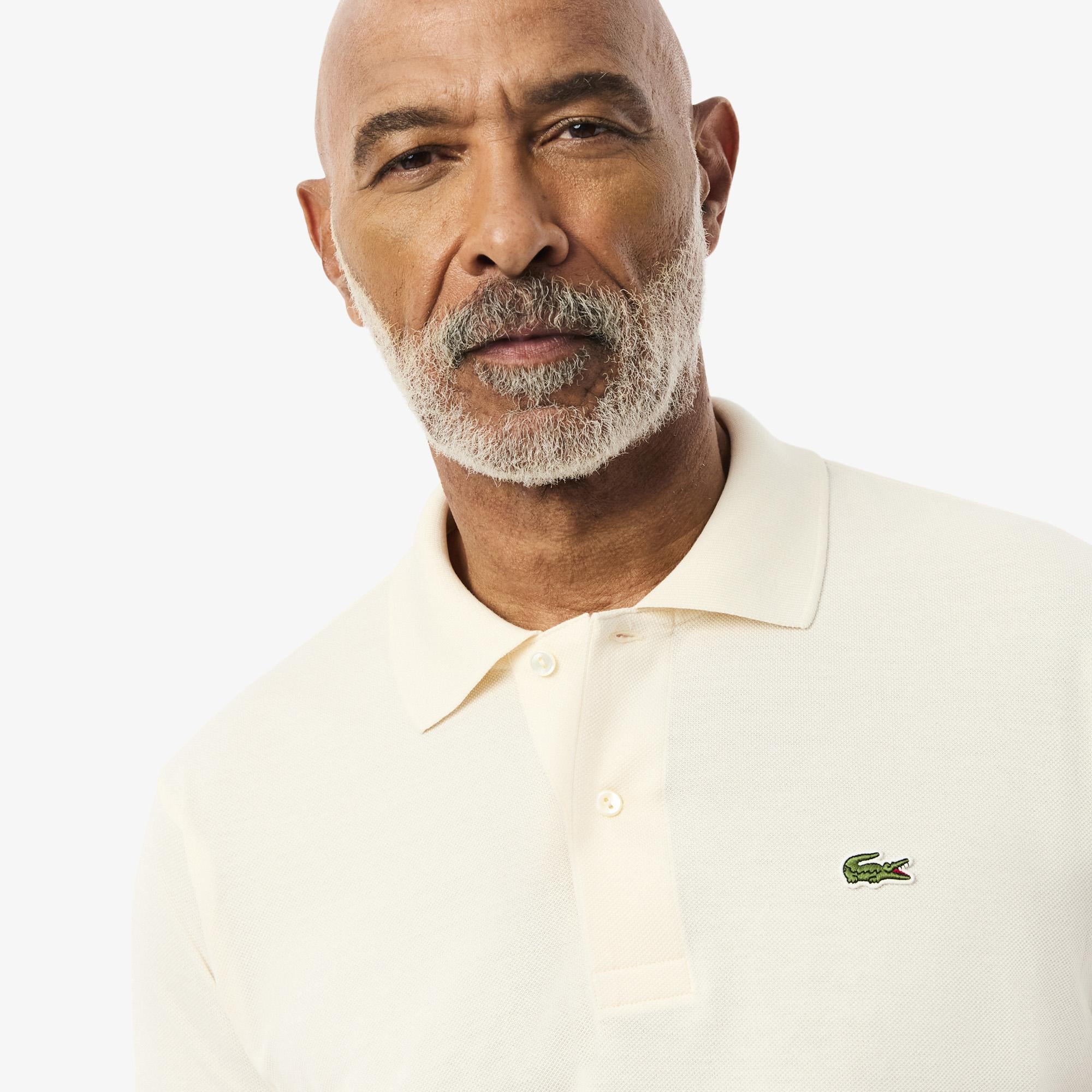 Lacoste L.12.12 Erkek Classic Fit Bej Polo