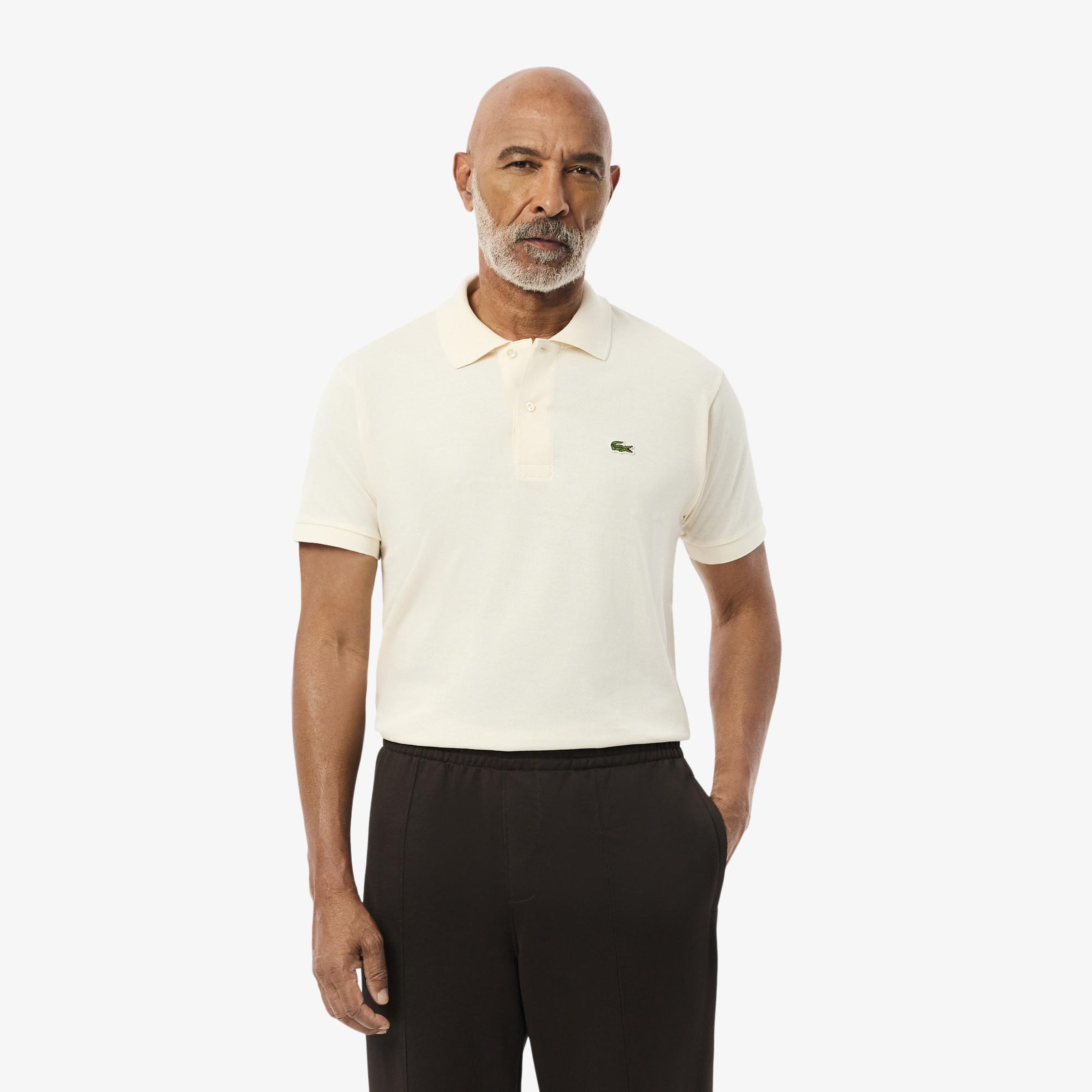 Lacoste L.12.12 Erkek Classic Fit Bej Polo