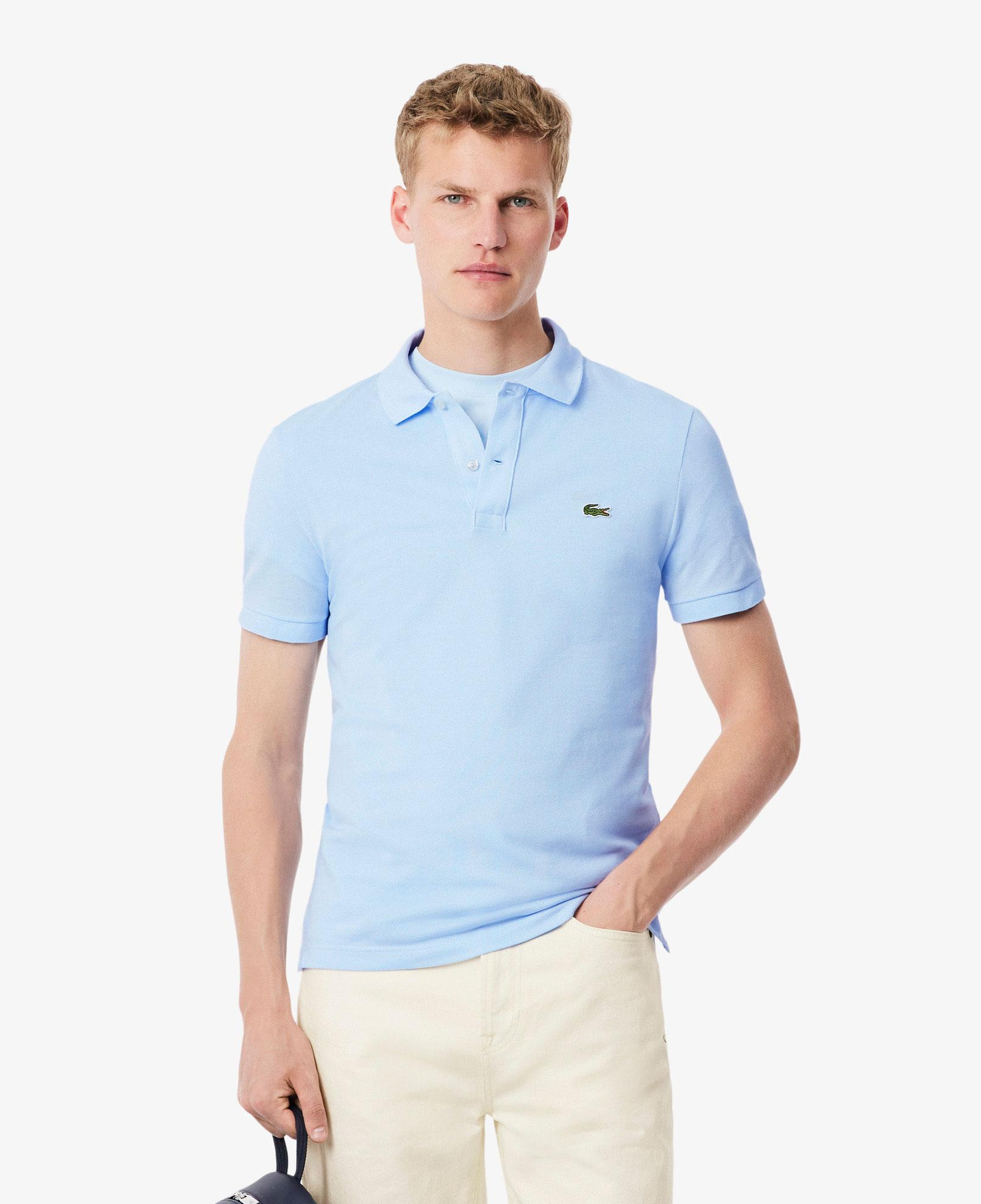 Lacoste L.12.12 Erkek Slim Fit Açık Mavi Polo