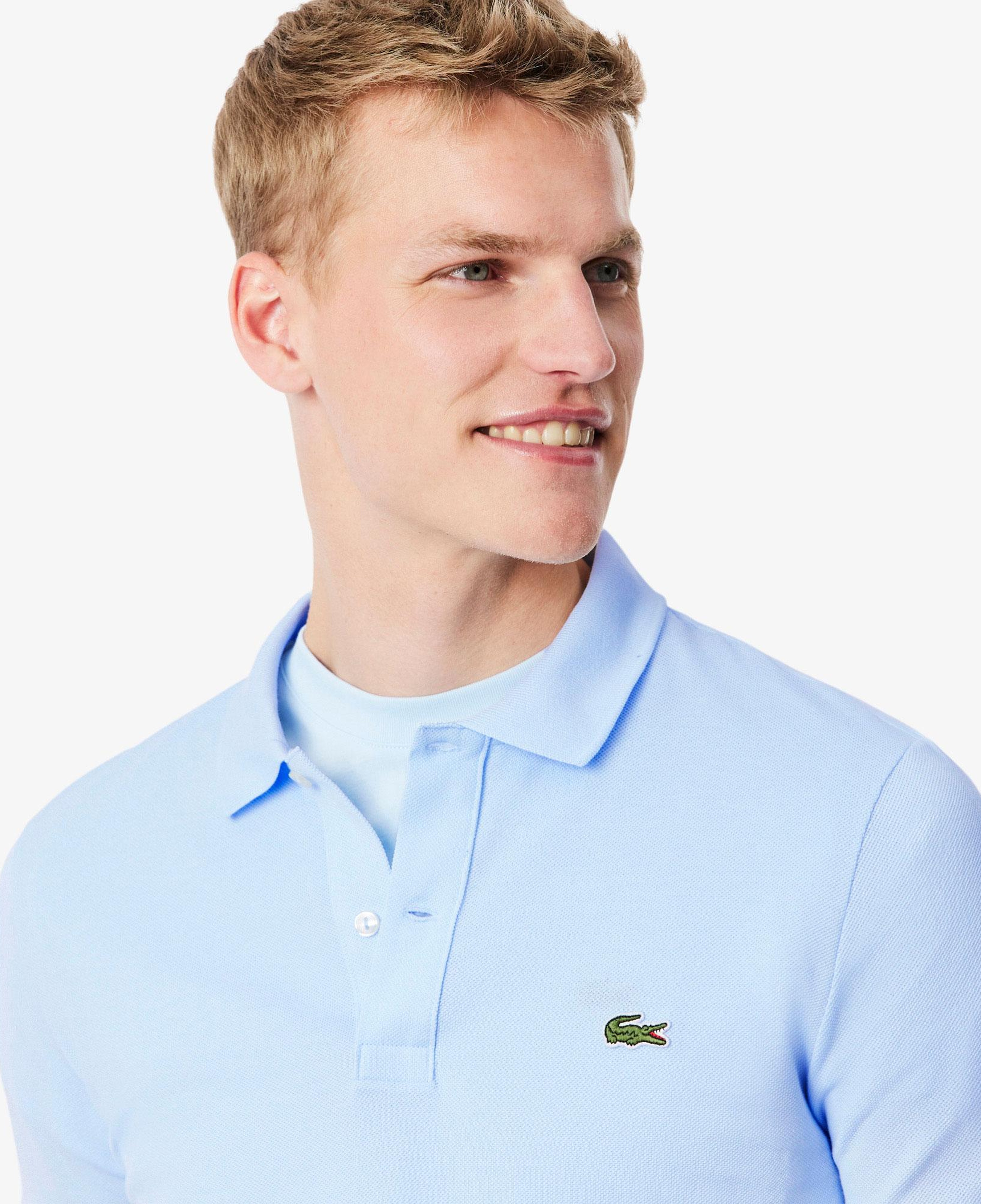 Lacoste L.12.12 Erkek Slim Fit Açık Mavi Polo
