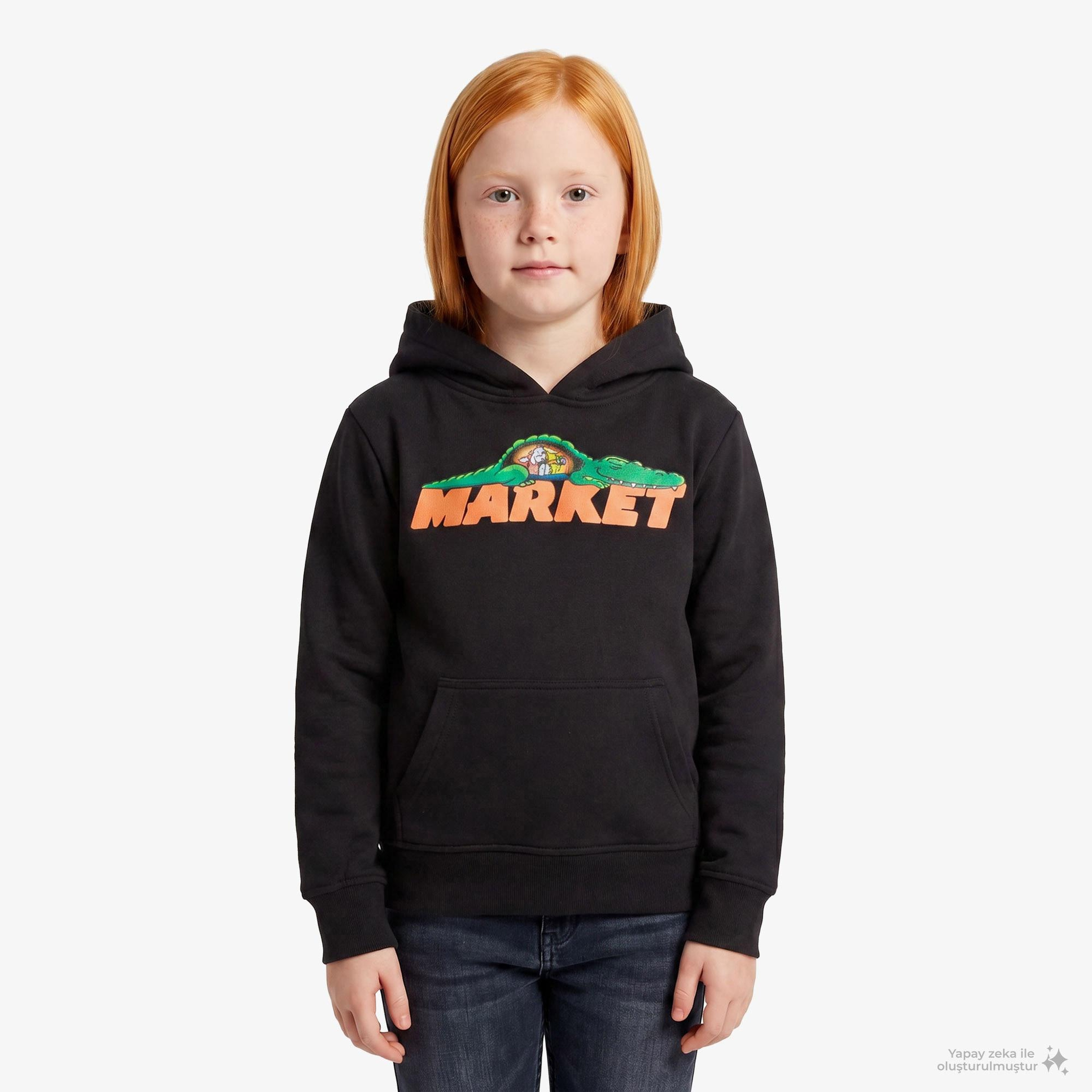 Market Belly Of The Beast Çocuk Siyah Sweatshirt