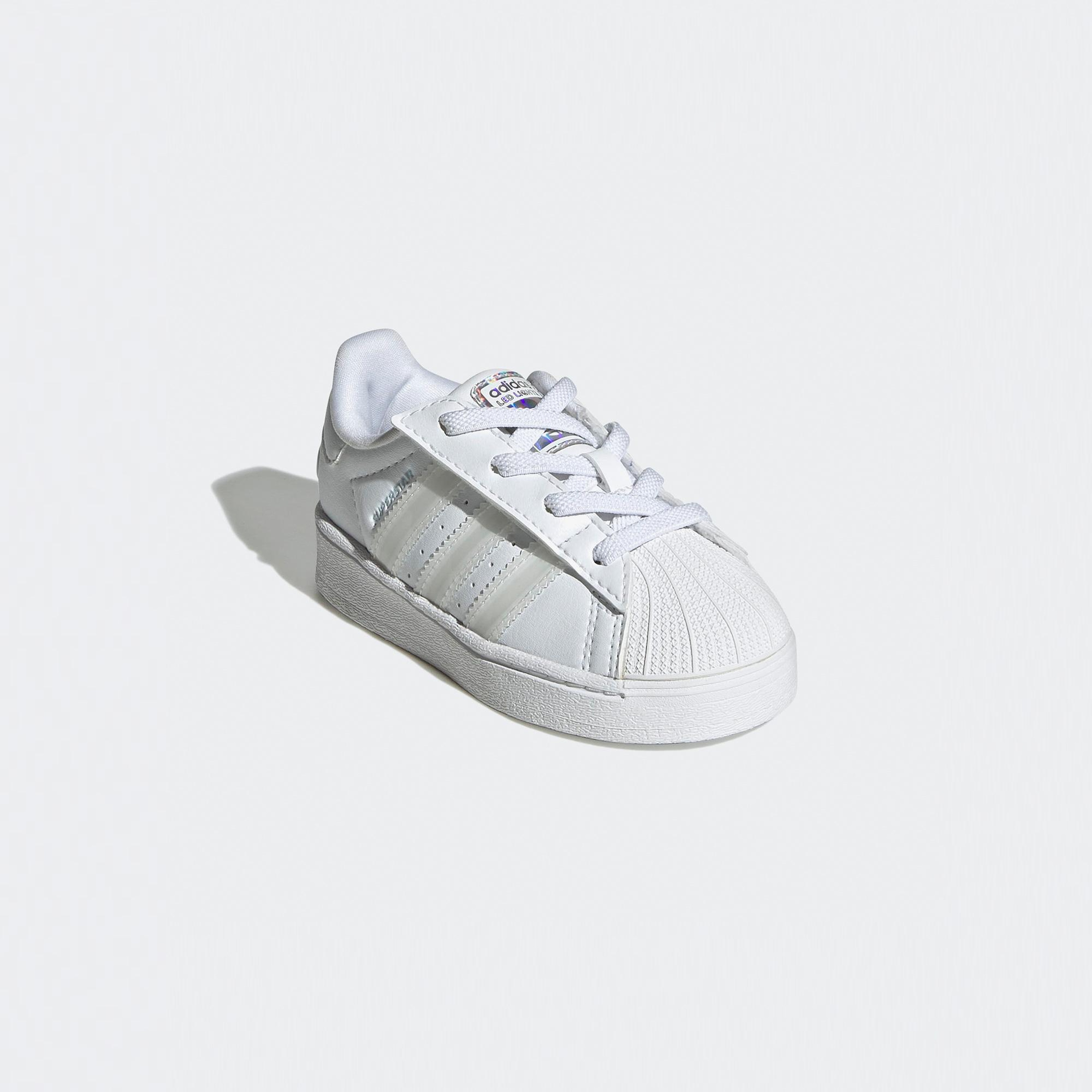 adidas Superstar Led Lights Bebek Beyaz Işıklı Spor Ayakkabı