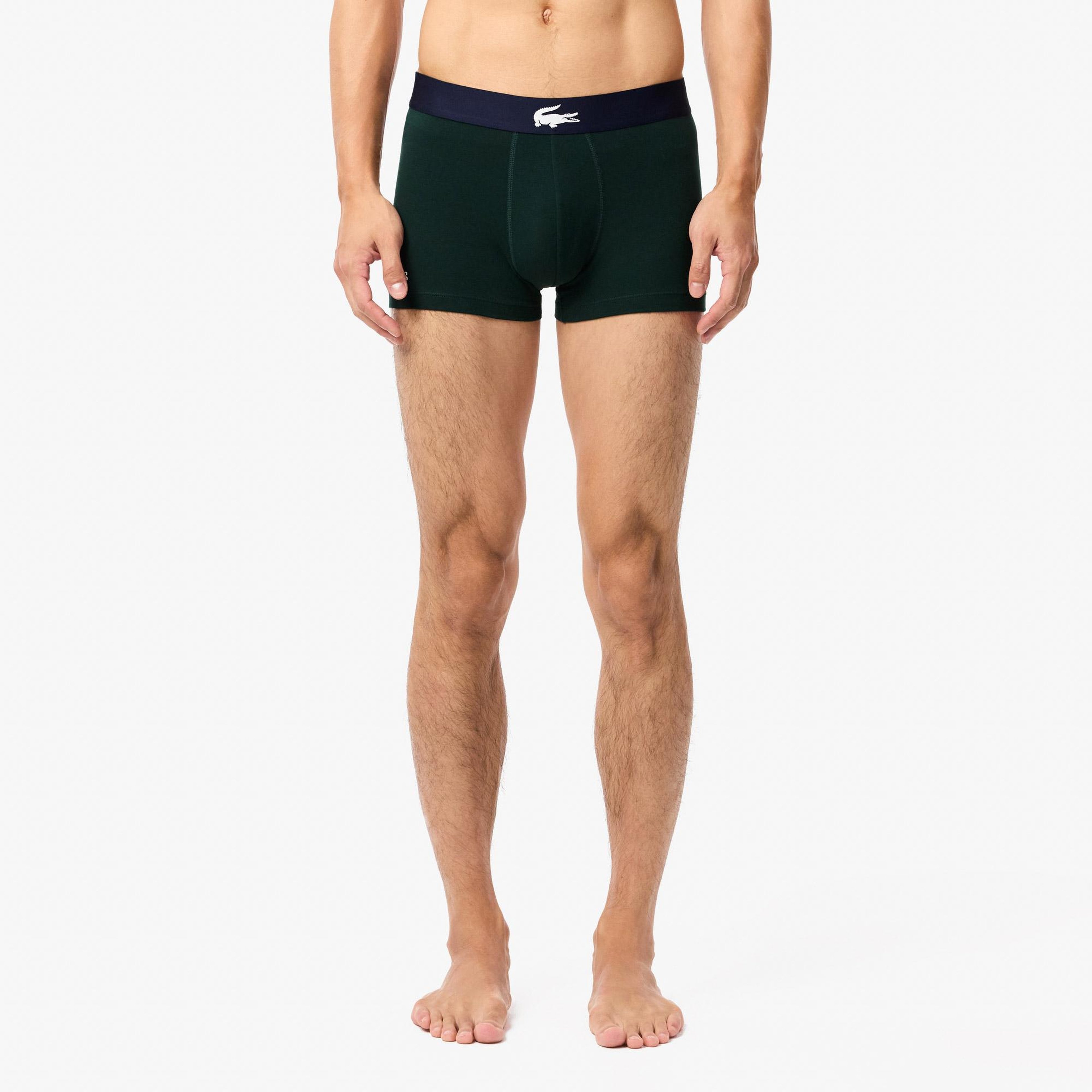 Erkek 3'lü Renkli Boxer