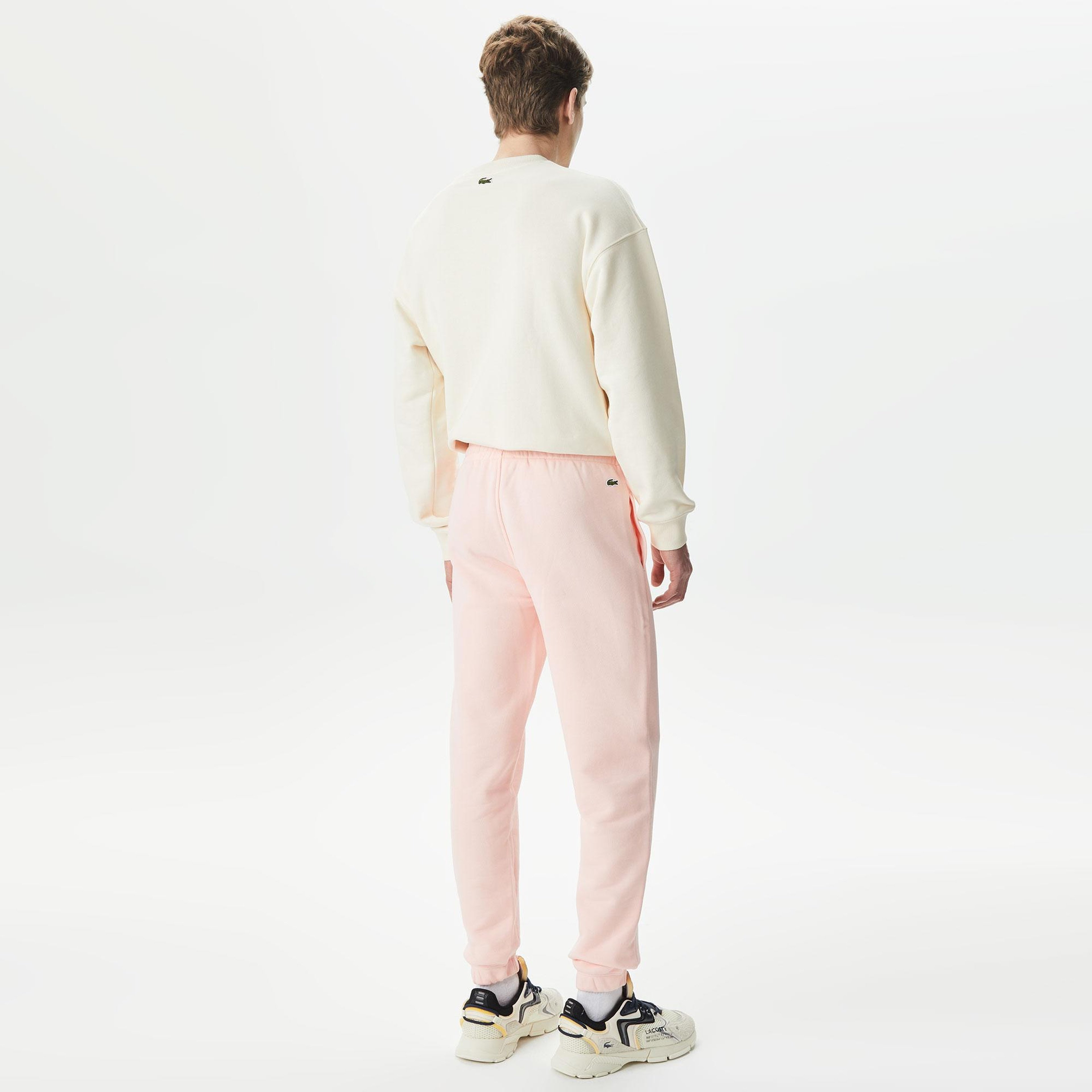 Lacoste Embroidered Kadın Pembe Eşofman Altı