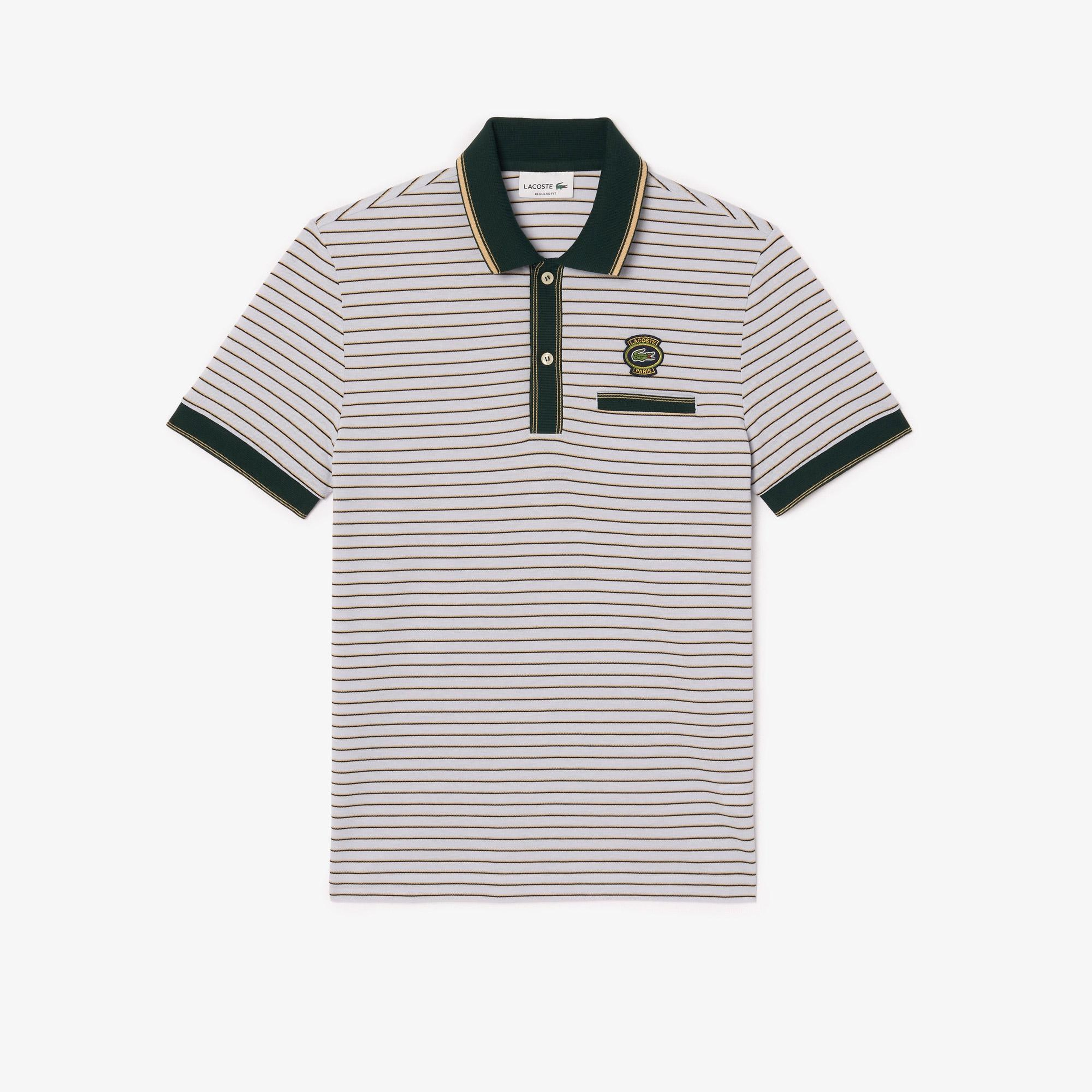 Lacoste Classic Fit Erkek Gri Polo