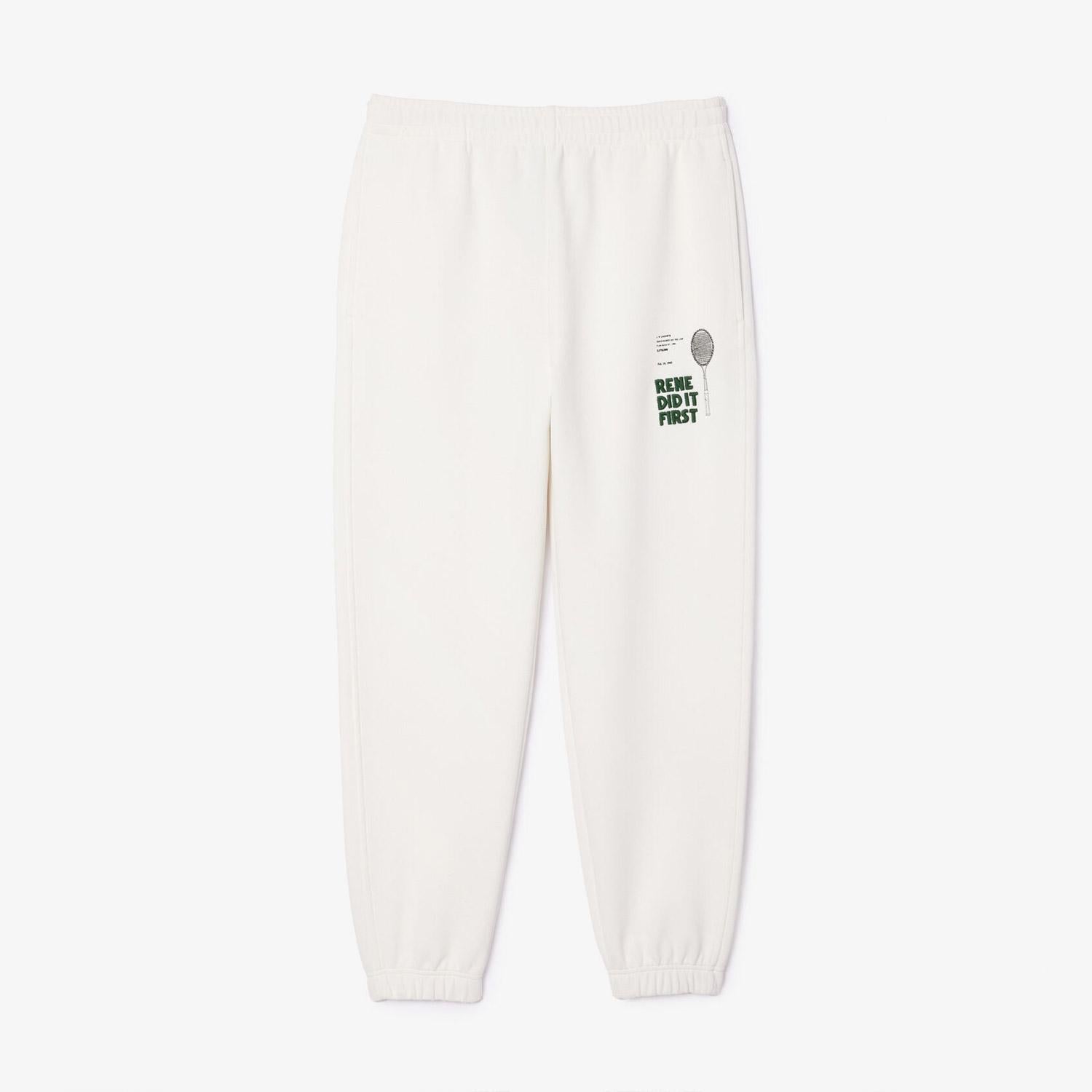 Lacoste Classic Erkek Beyaz Eşofman Altı