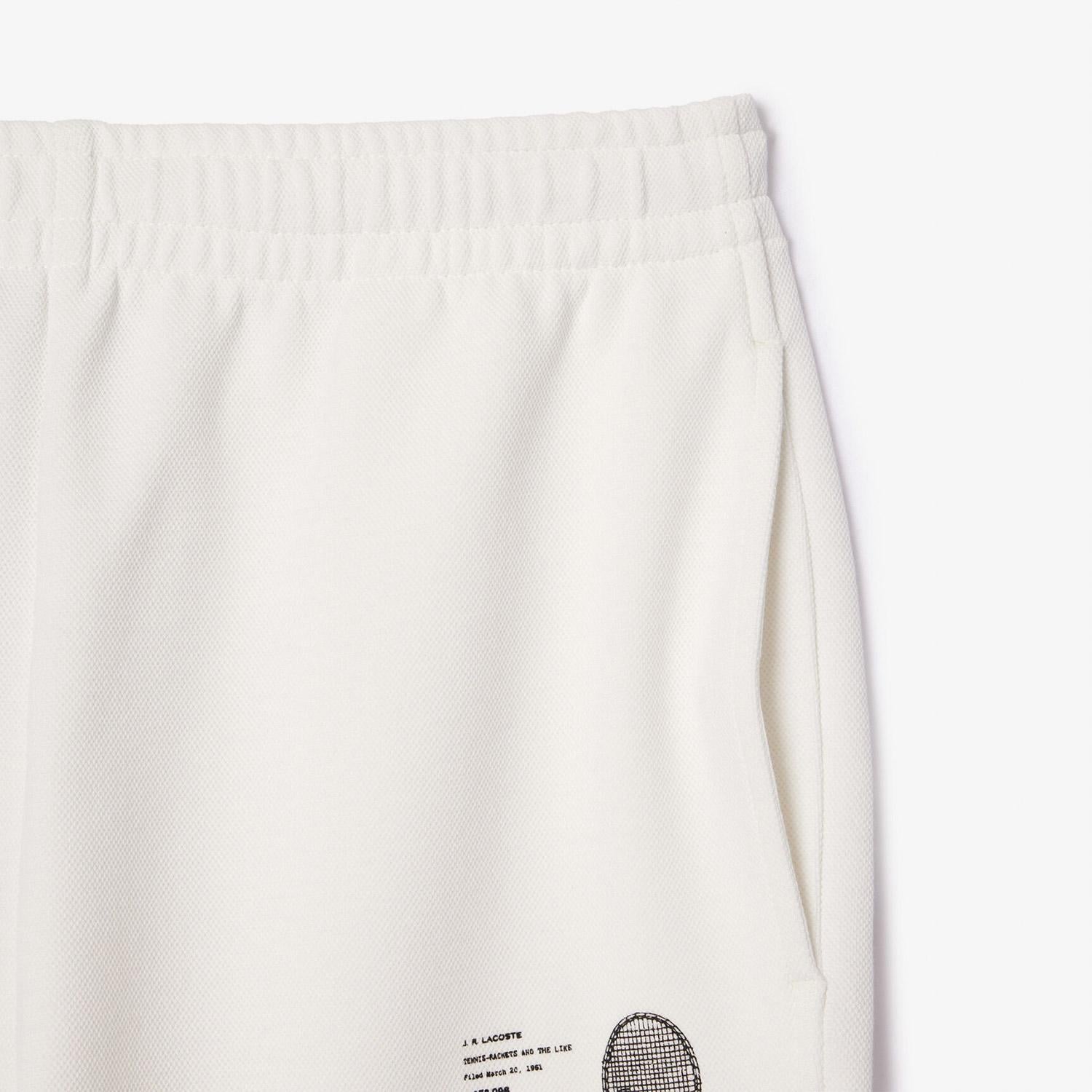 Lacoste Classic Erkek Beyaz Eşofman Altı